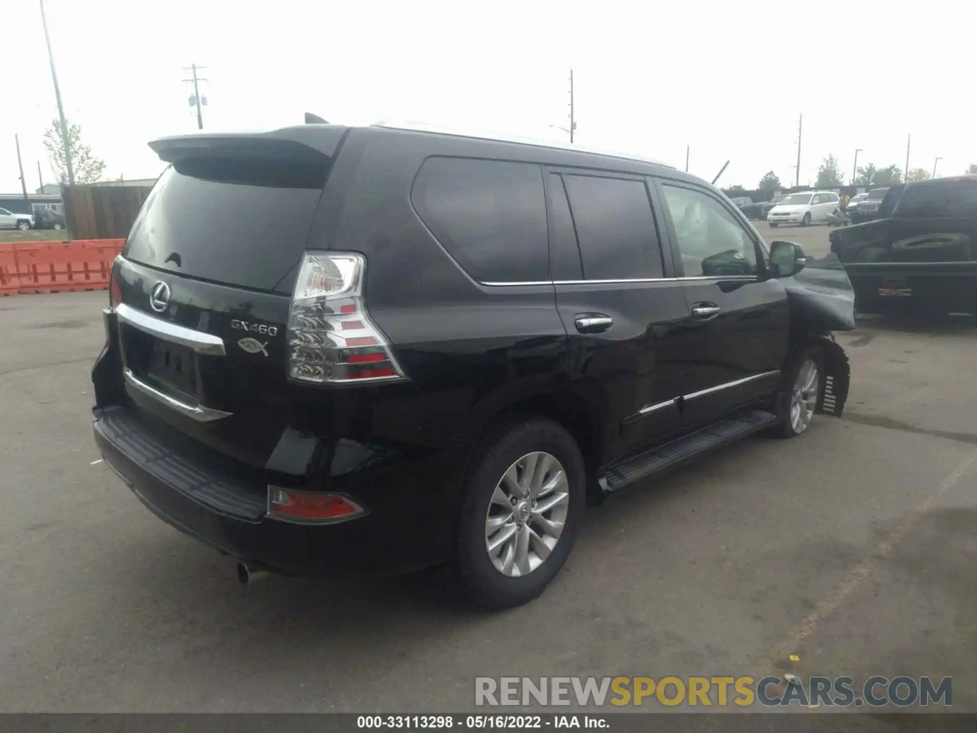 4 Фотография поврежденного автомобиля JTJBM7FX8K5234240 LEXUS GX 2019