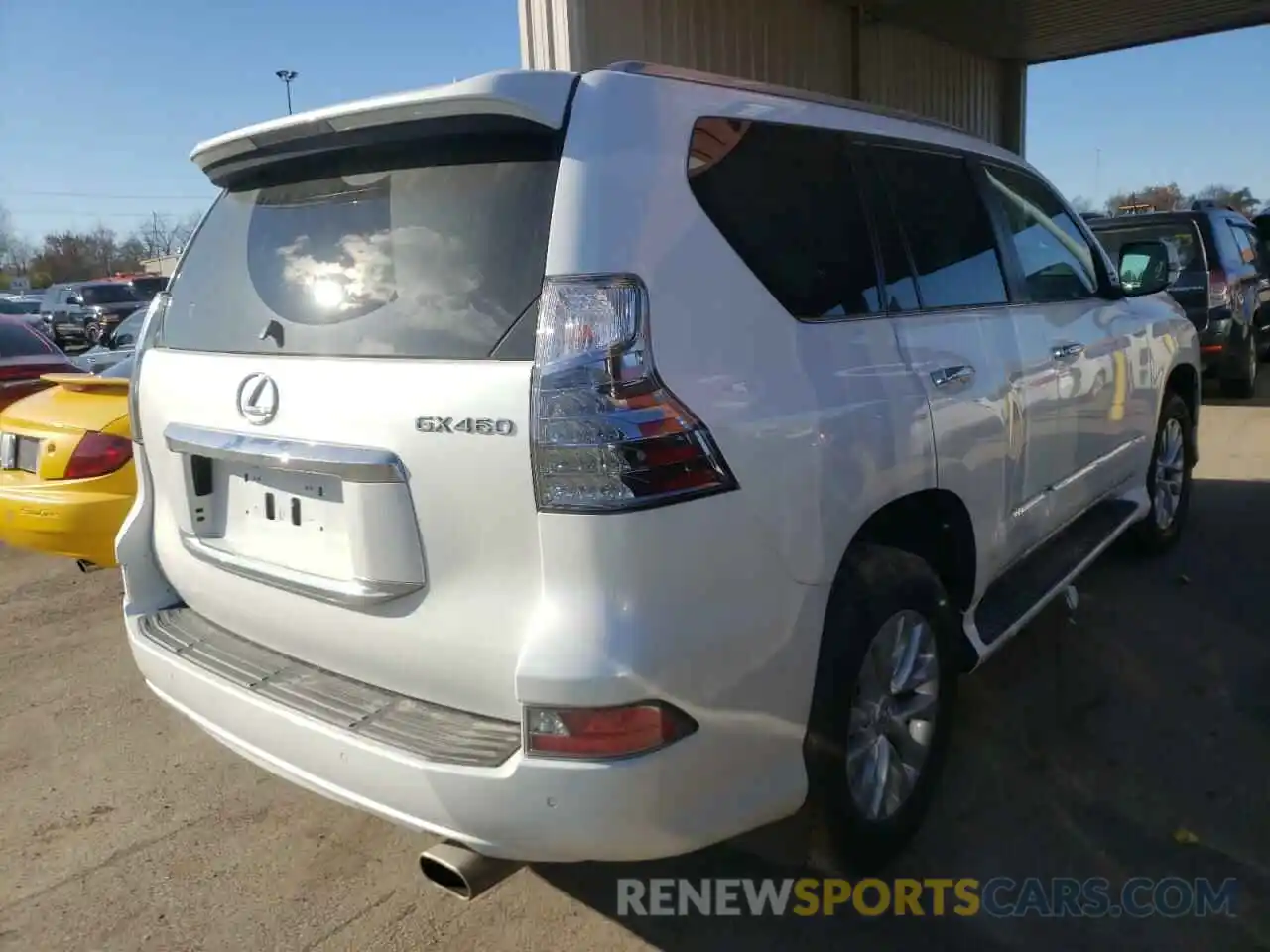 4 Фотография поврежденного автомобиля JTJBM7FX8K5236098 LEXUS GX 2019