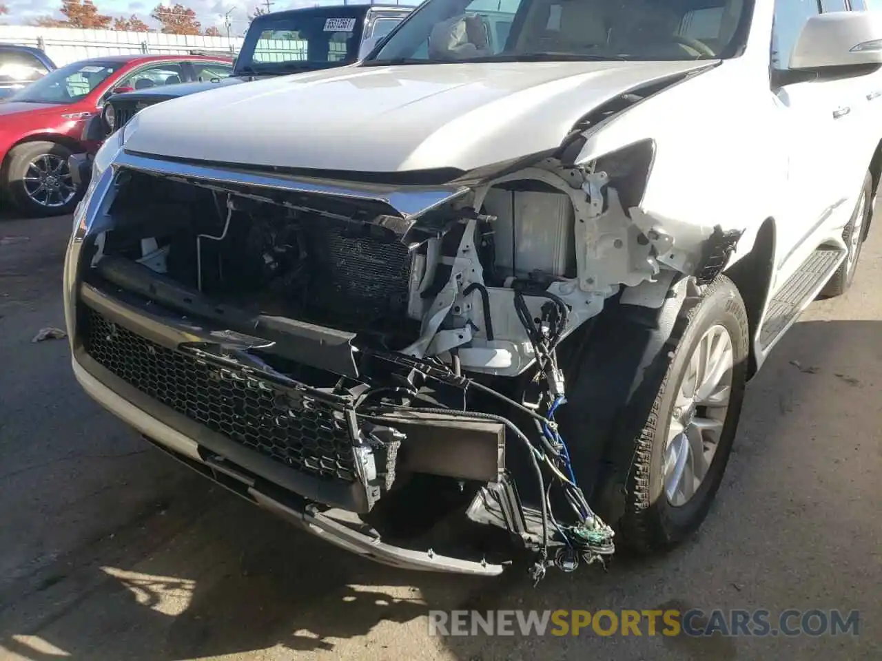 9 Photograph of a damaged car JTJBM7FX8K5236098 LEXUS GX 2019