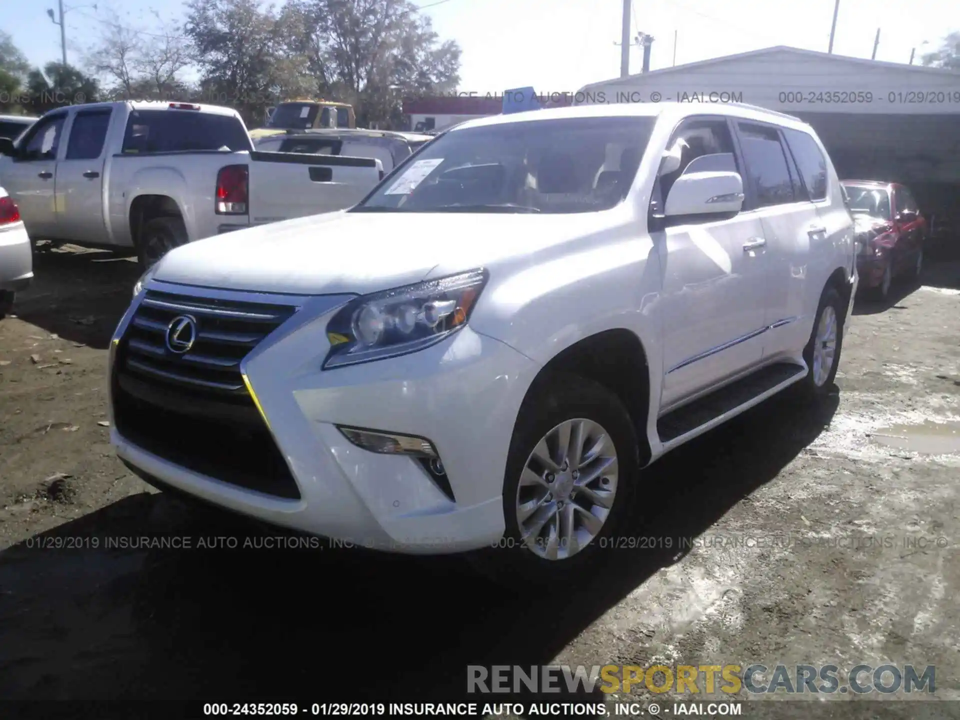 2 Photograph of a damaged car JTJBM7FX9K5212246 LEXUS GX 2019