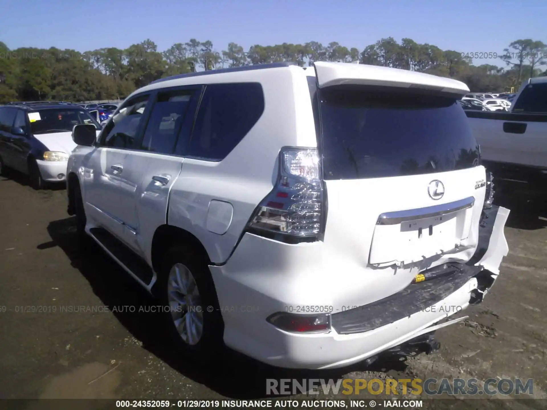 3 Photograph of a damaged car JTJBM7FX9K5212246 LEXUS GX 2019