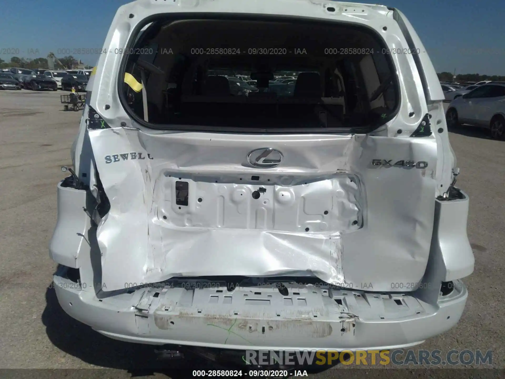 6 Photograph of a damaged car JTJBM7FX9K5212716 LEXUS GX 2019