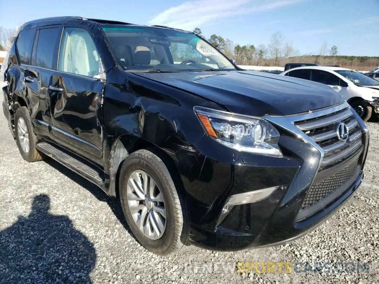 1 Photograph of a damaged car JTJBM7FX9K5213428 LEXUS GX 2019