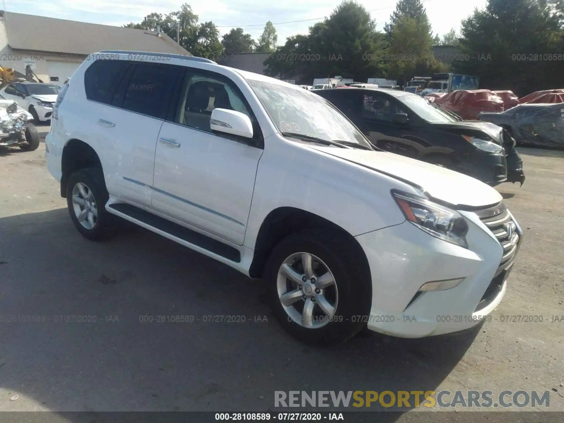 1 Photograph of a damaged car JTJBM7FX9K5215602 LEXUS GX 2019