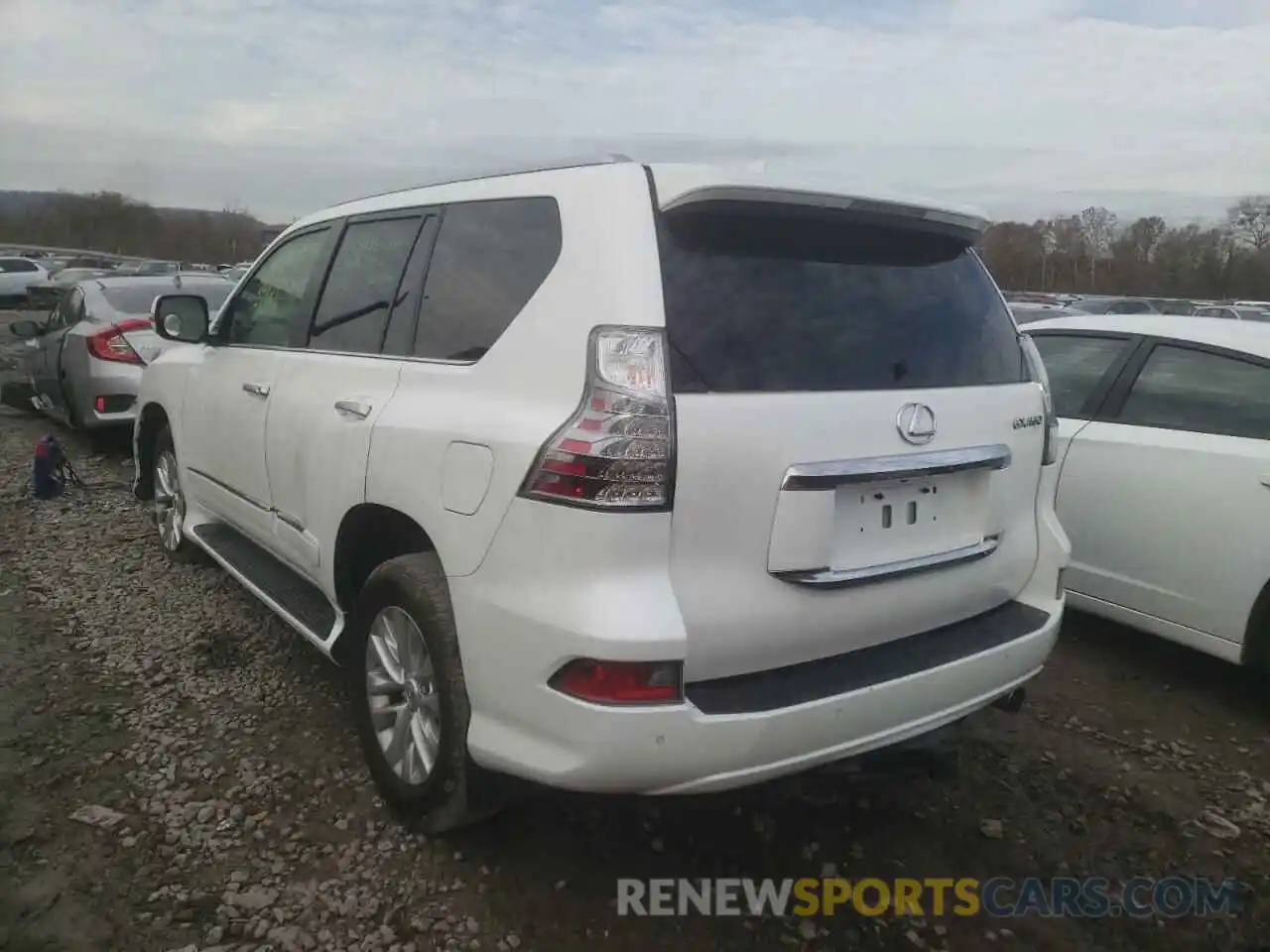 3 Фотография поврежденного автомобиля JTJBM7FX9K5215762 LEXUS GX 2019