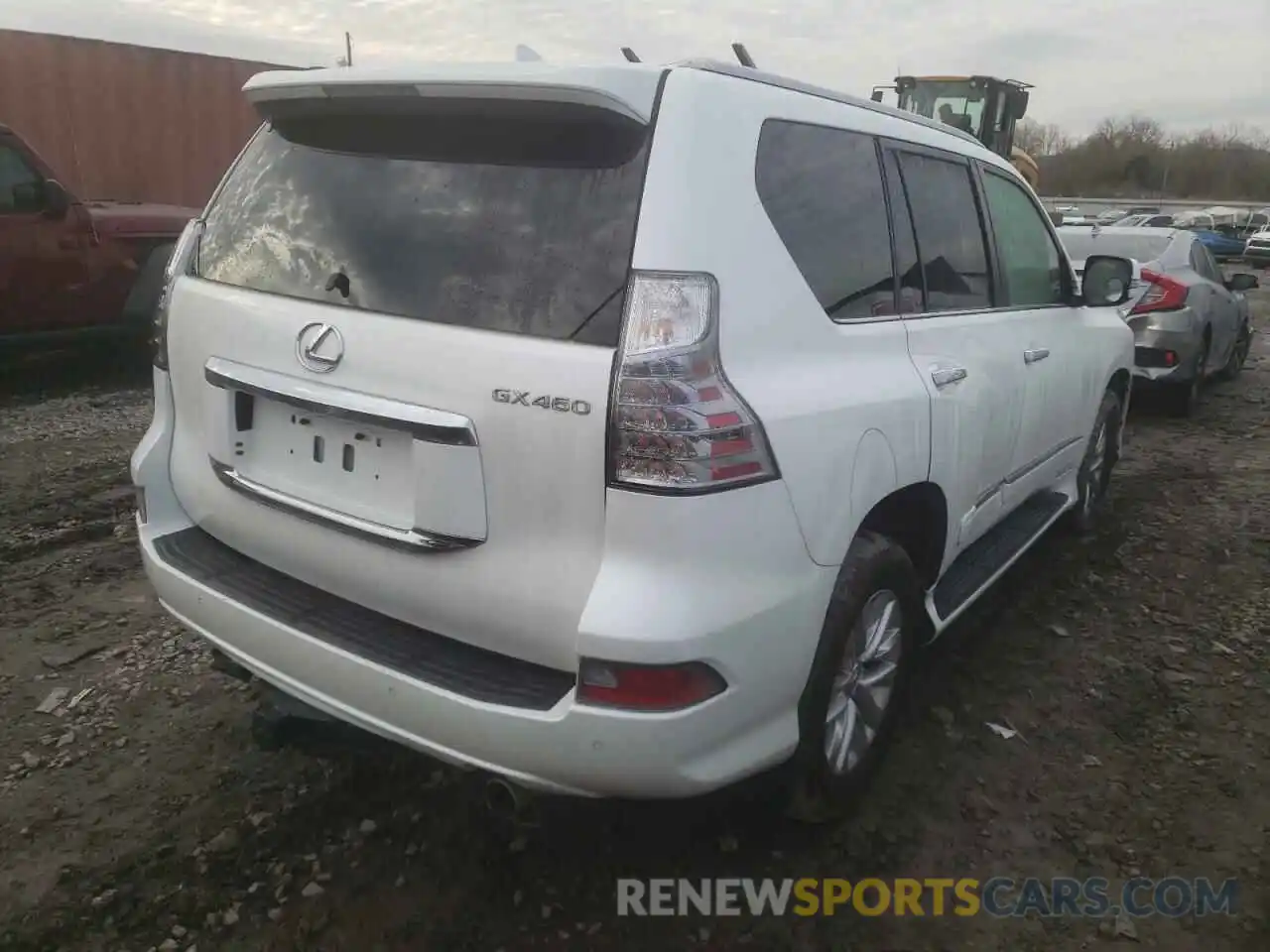 4 Фотография поврежденного автомобиля JTJBM7FX9K5215762 LEXUS GX 2019