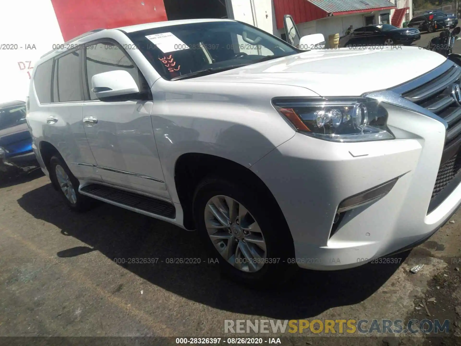 1 Photograph of a damaged car JTJBM7FX9K5215907 LEXUS GX 2019