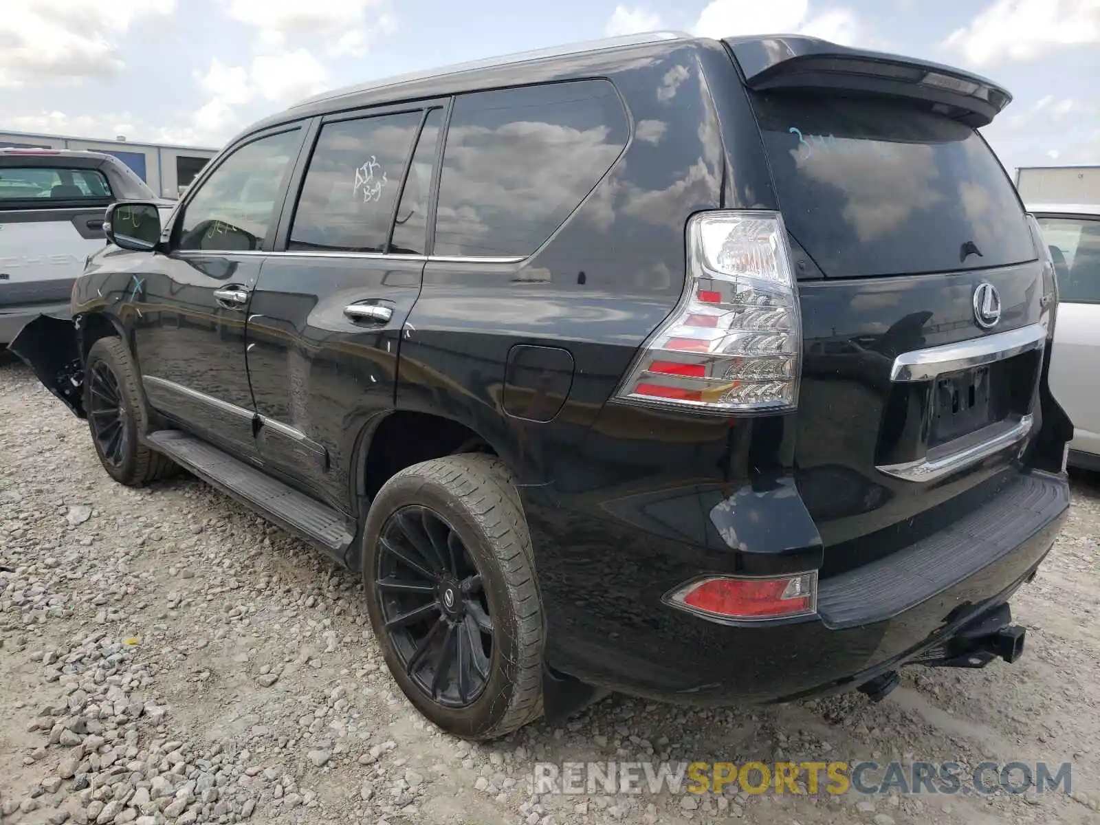 3 Фотография поврежденного автомобиля JTJBM7FX9K5216314 LEXUS GX 2019