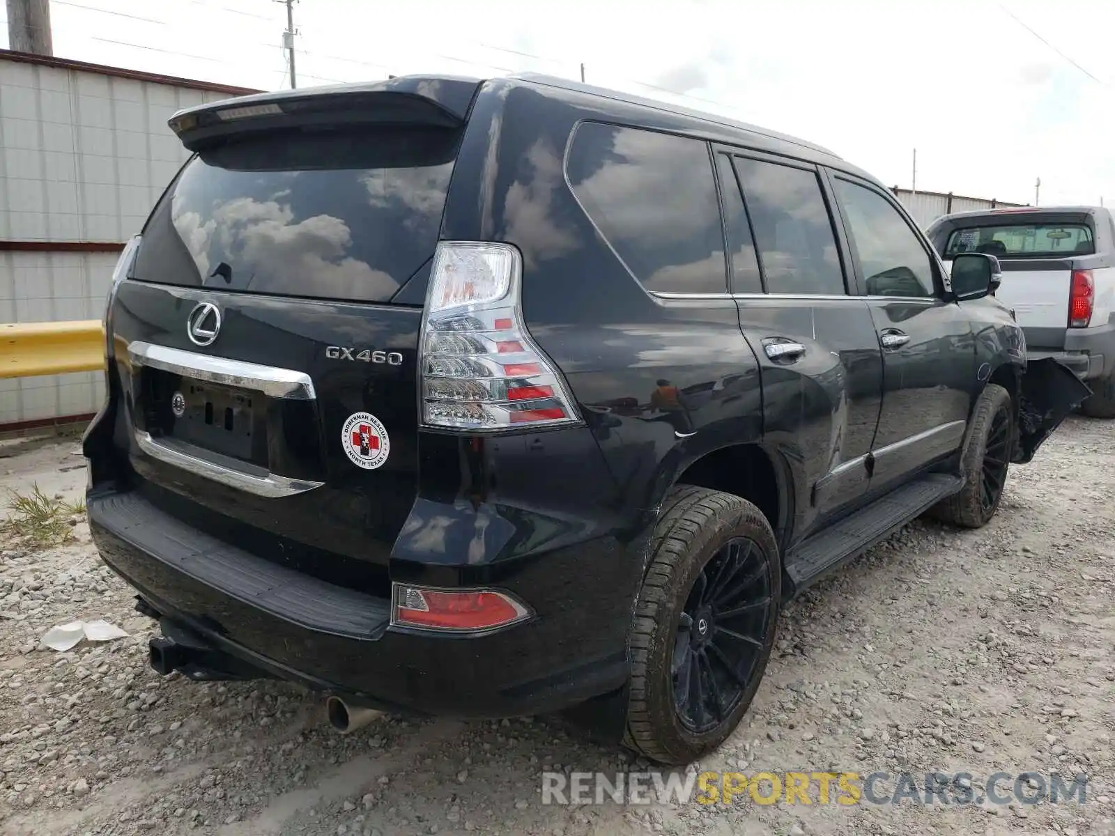 4 Фотография поврежденного автомобиля JTJBM7FX9K5216314 LEXUS GX 2019