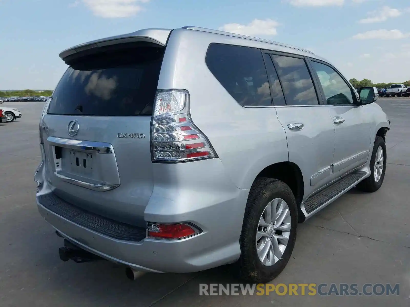 4 Фотография поврежденного автомобиля JTJBM7FX9K5216717 LEXUS GX 2019