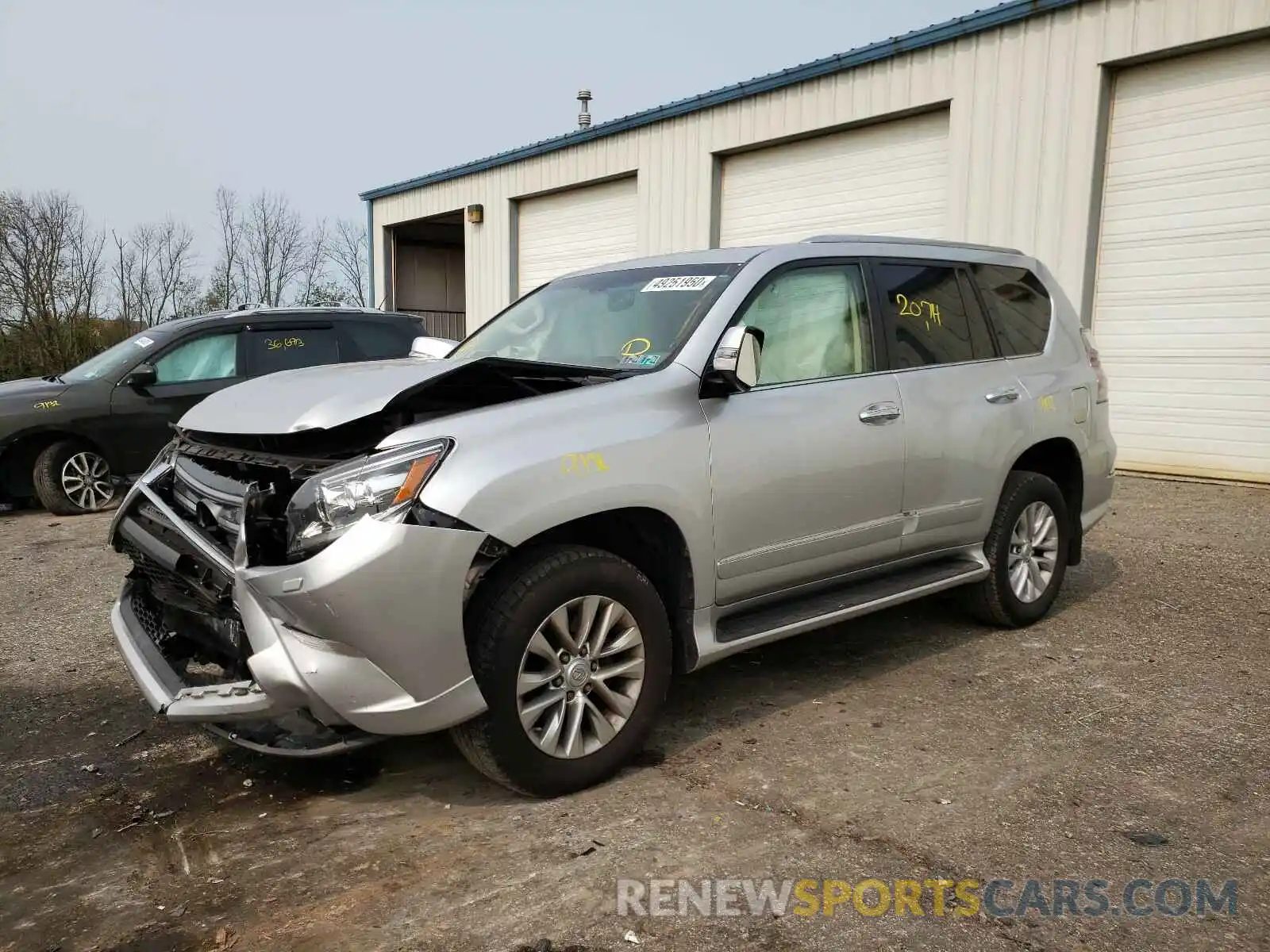 2 Photograph of a damaged car JTJBM7FX9K5218094 LEXUS GX 2019