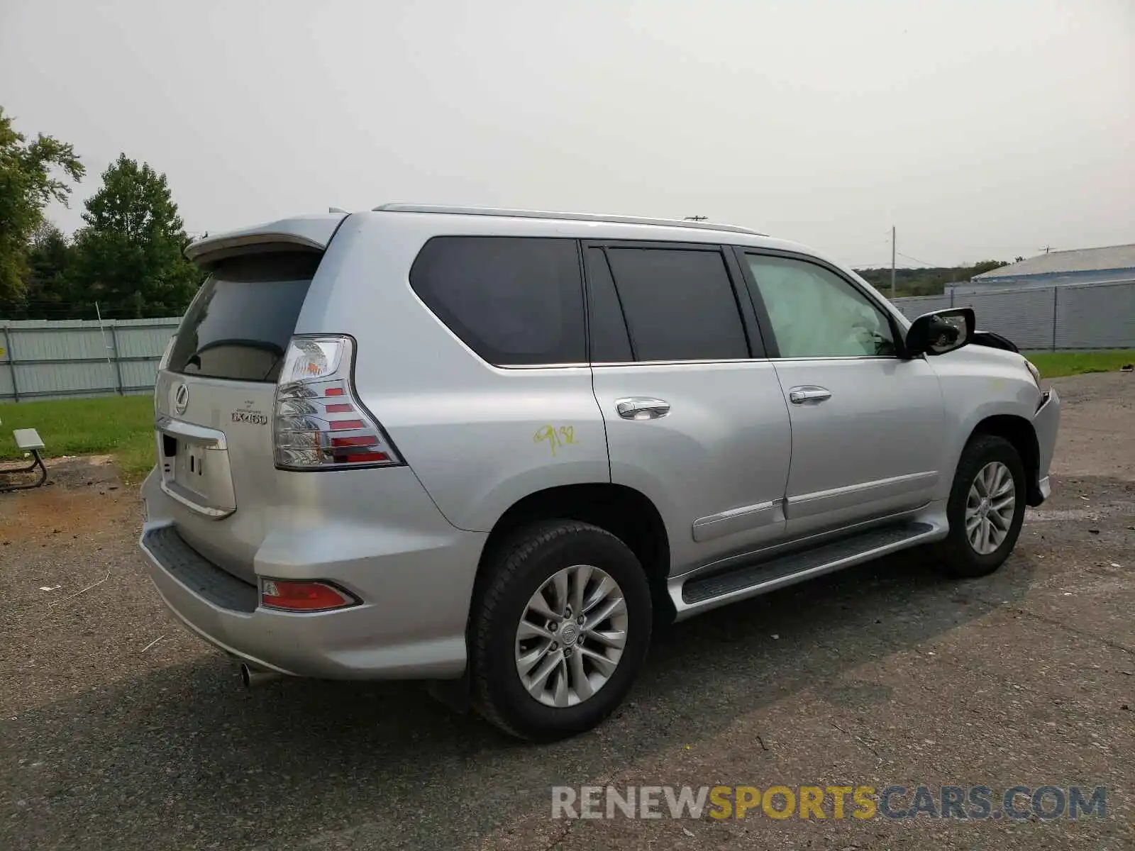 4 Фотография поврежденного автомобиля JTJBM7FX9K5218094 LEXUS GX 2019