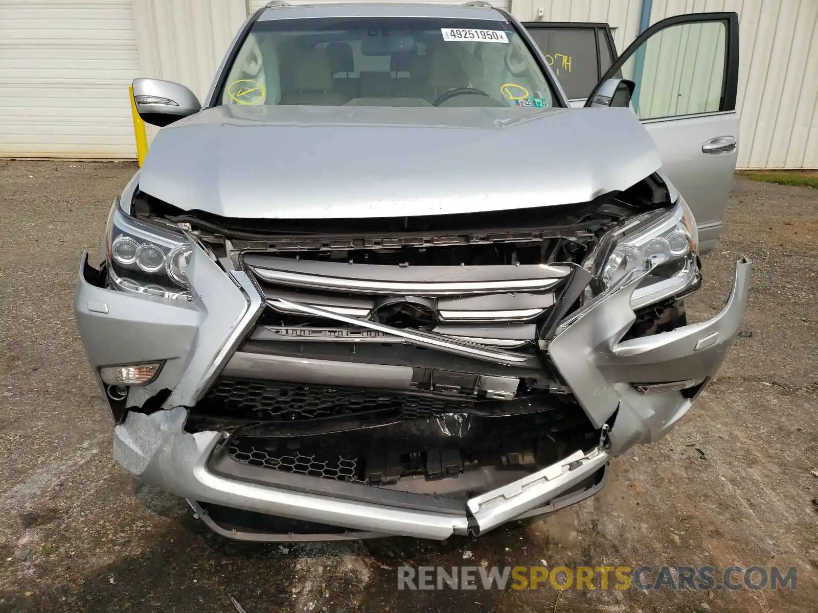 7 Photograph of a damaged car JTJBM7FX9K5218094 LEXUS GX 2019