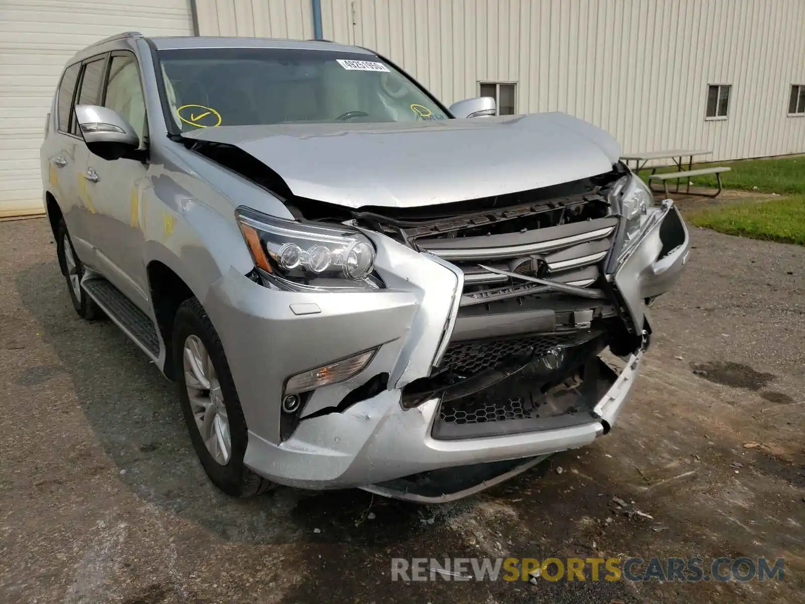 9 Photograph of a damaged car JTJBM7FX9K5218094 LEXUS GX 2019