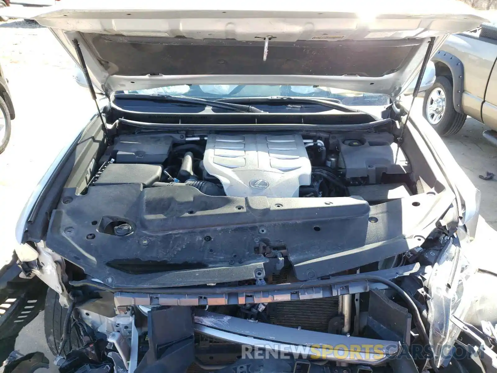 7 Photograph of a damaged car JTJBM7FX9K5218127 LEXUS GX 2019
