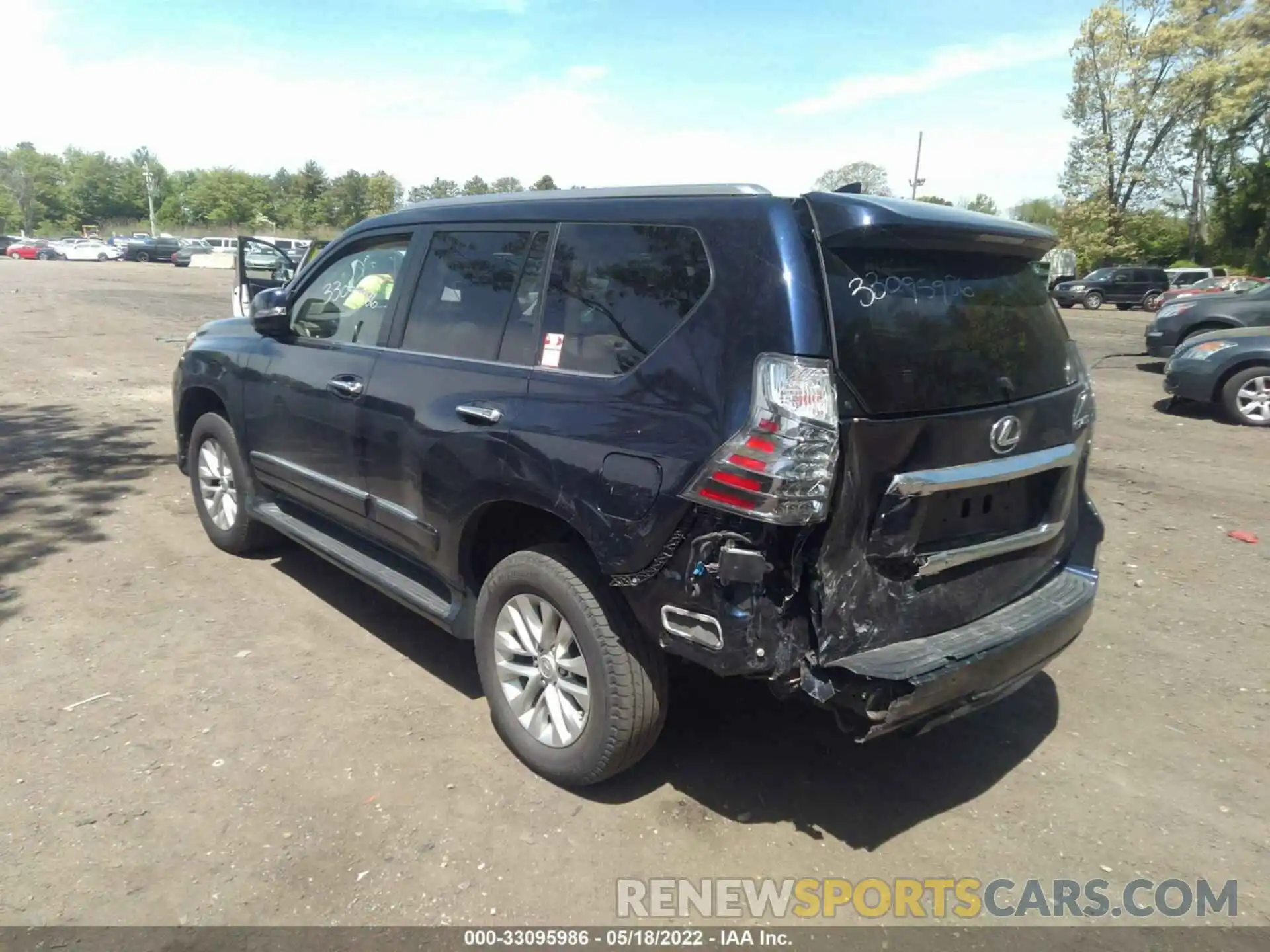 3 Photograph of a damaged car JTJBM7FX9K5218709 LEXUS GX 2019