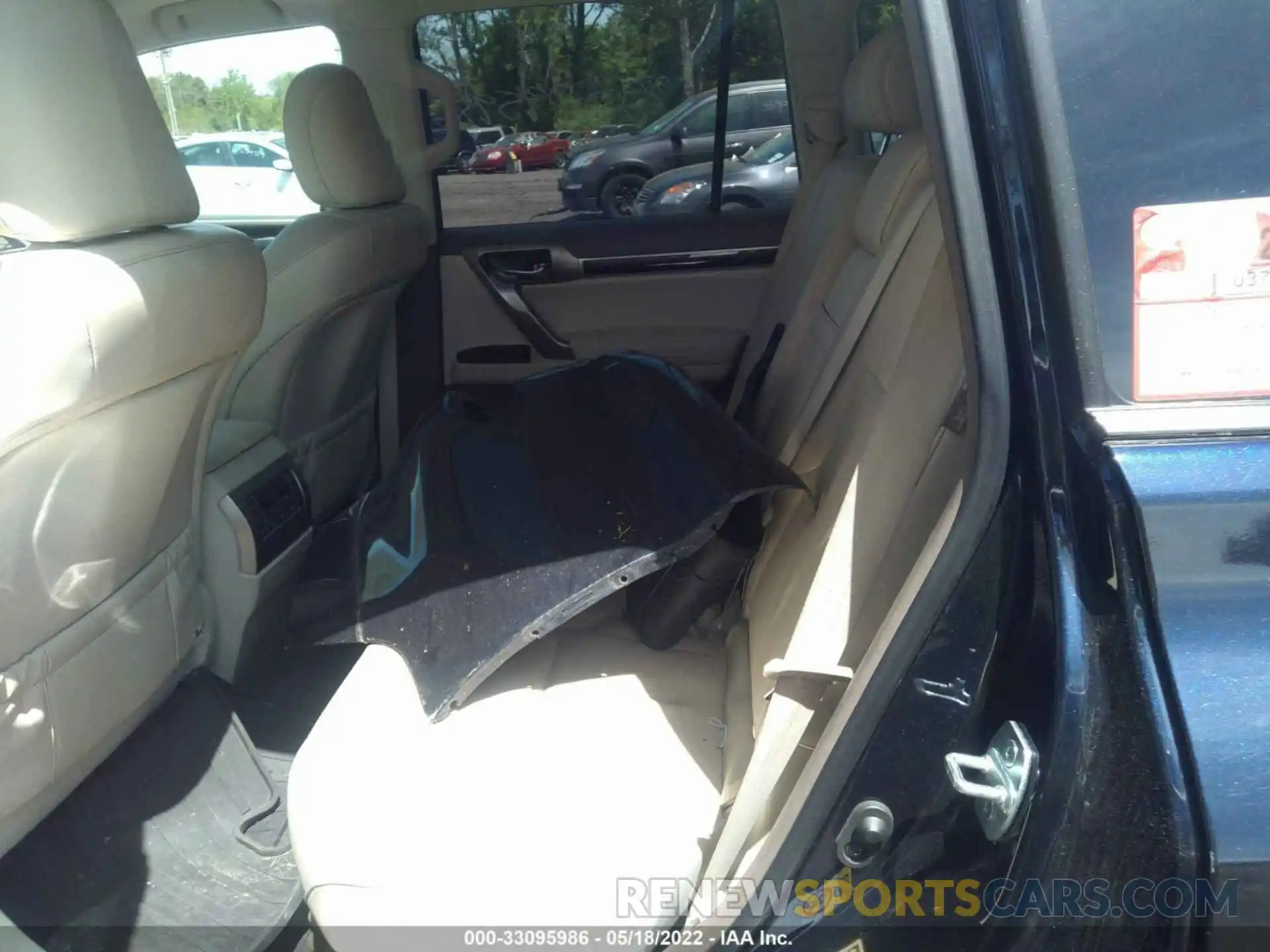 8 Photograph of a damaged car JTJBM7FX9K5218709 LEXUS GX 2019