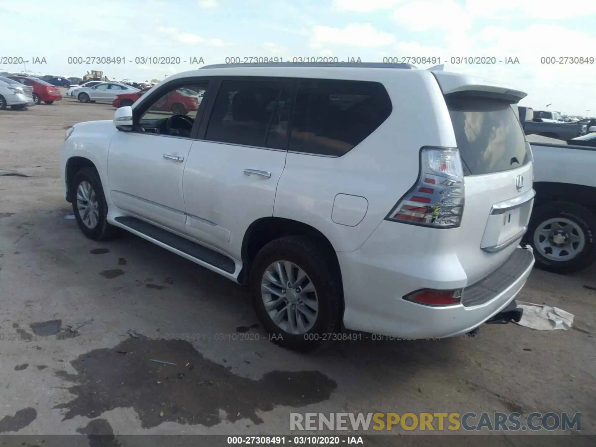 3 Photograph of a damaged car JTJBM7FX9K5221626 LEXUS GX 2019