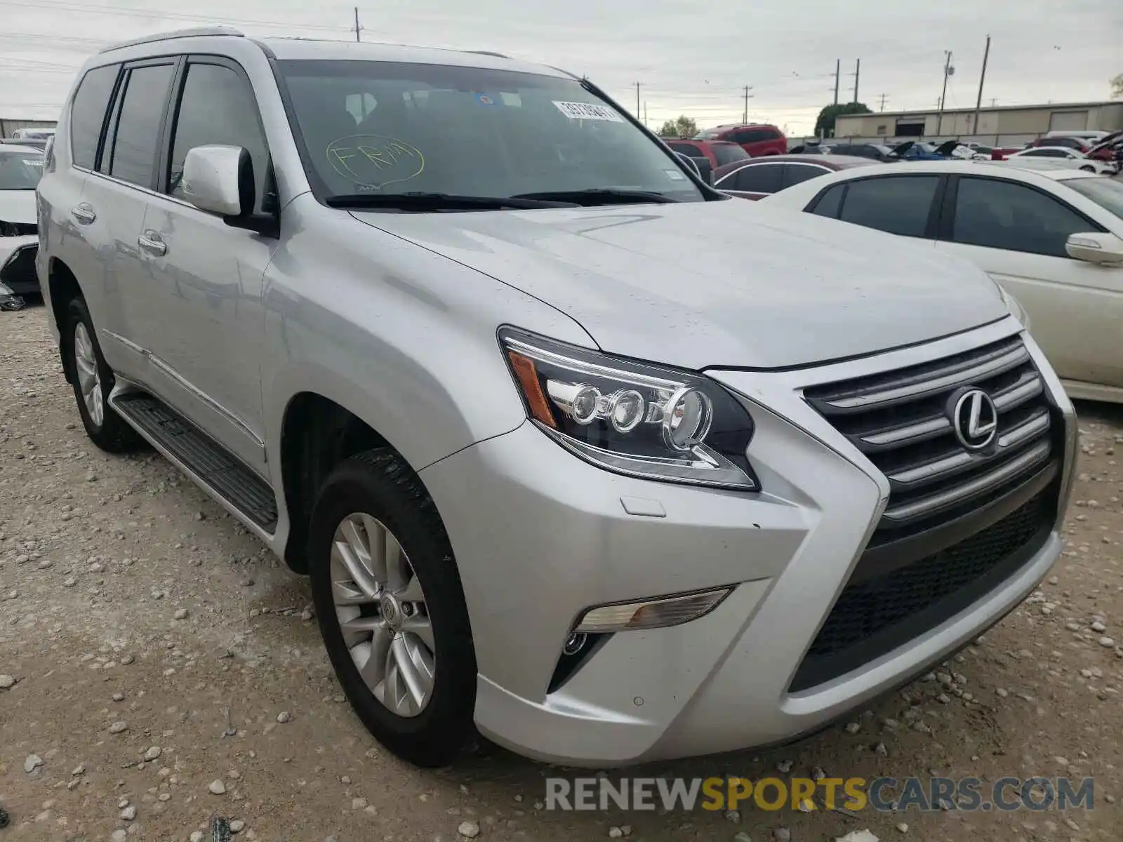 1 Photograph of a damaged car JTJBM7FX9K5222985 LEXUS GX 2019