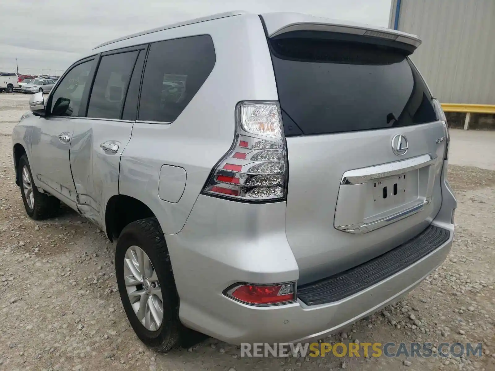 3 Фотография поврежденного автомобиля JTJBM7FX9K5222985 LEXUS GX 2019