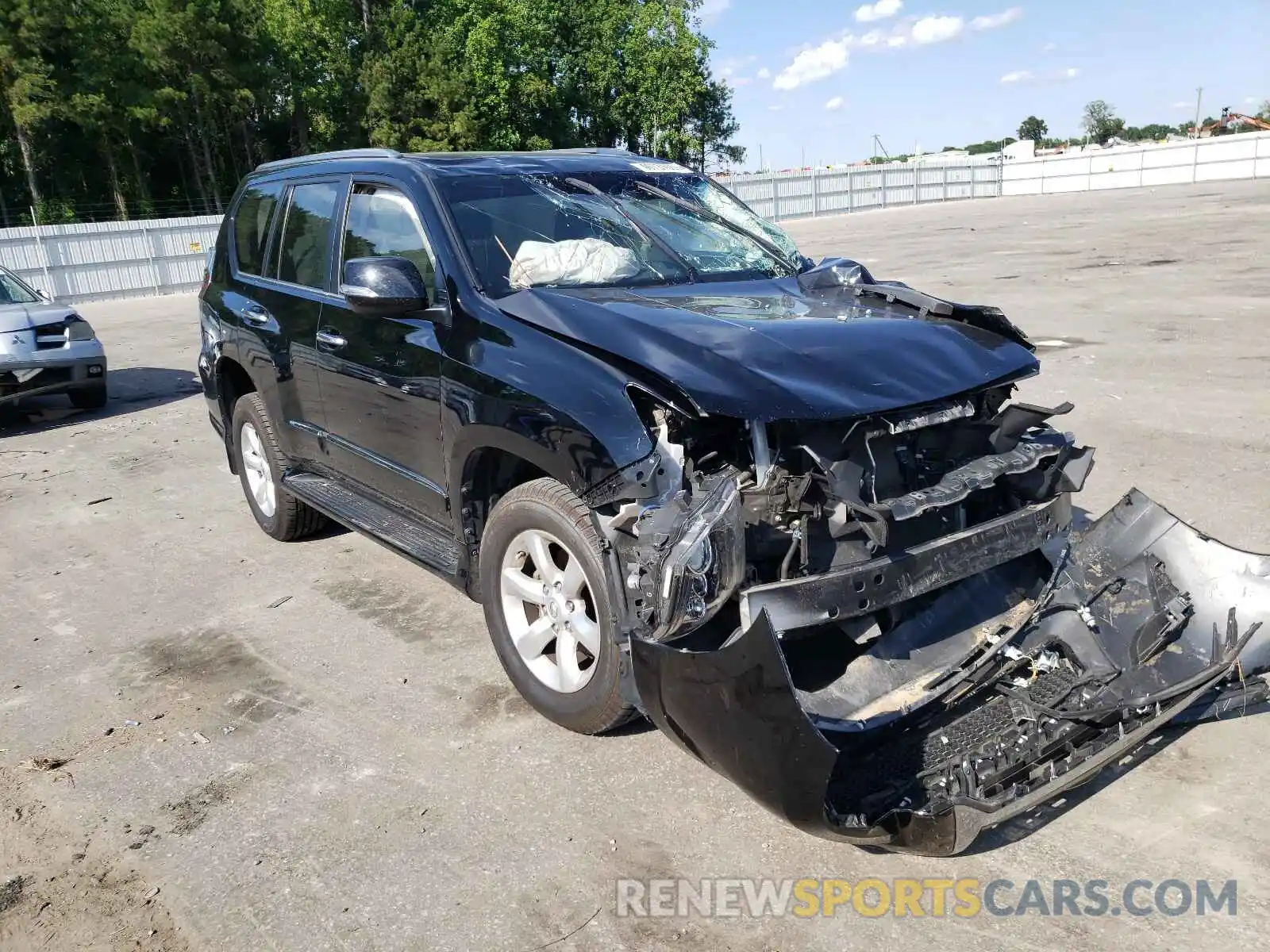 1 Photograph of a damaged car JTJBM7FX9K5226258 LEXUS GX 2019