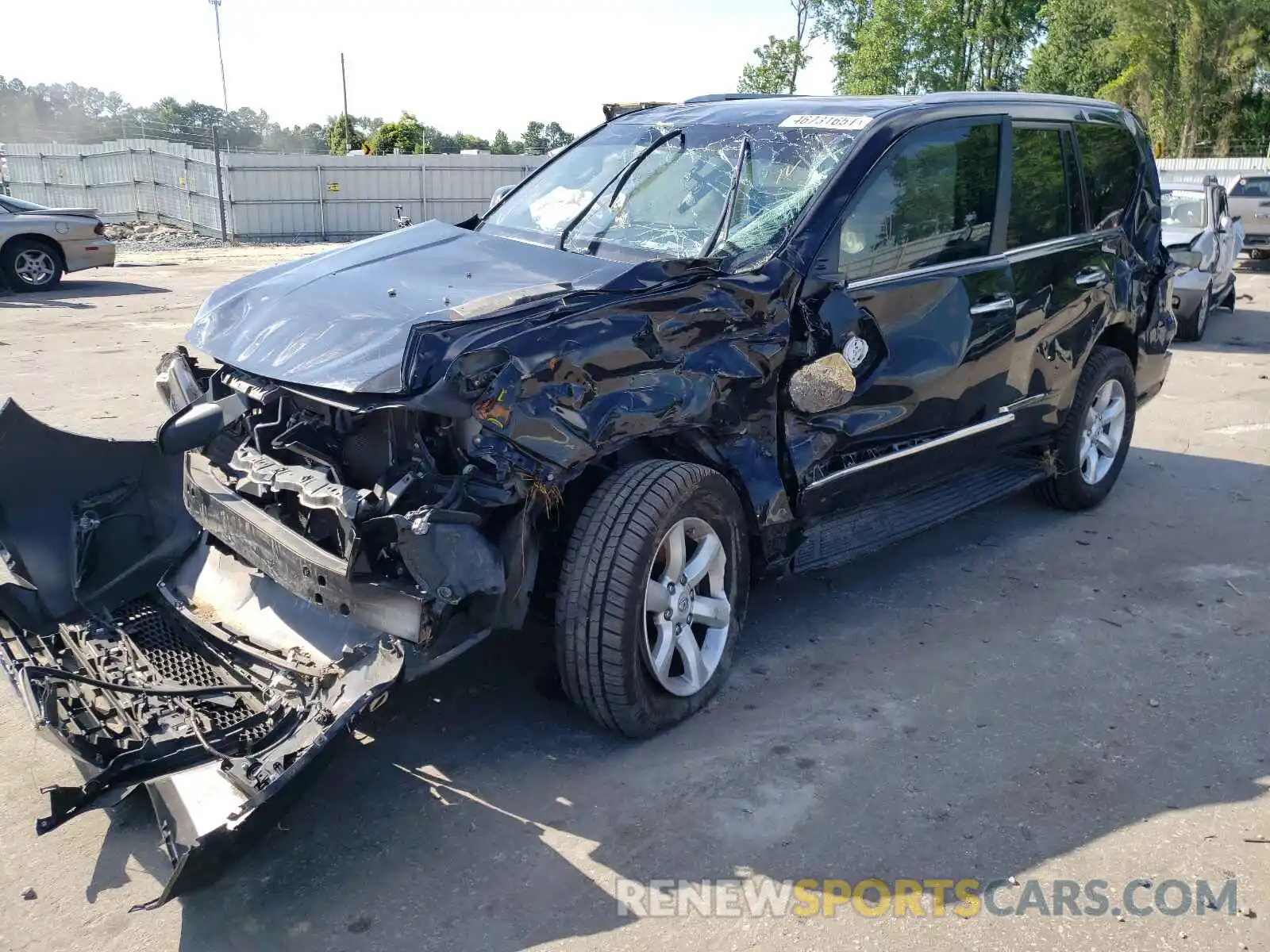 2 Photograph of a damaged car JTJBM7FX9K5226258 LEXUS GX 2019