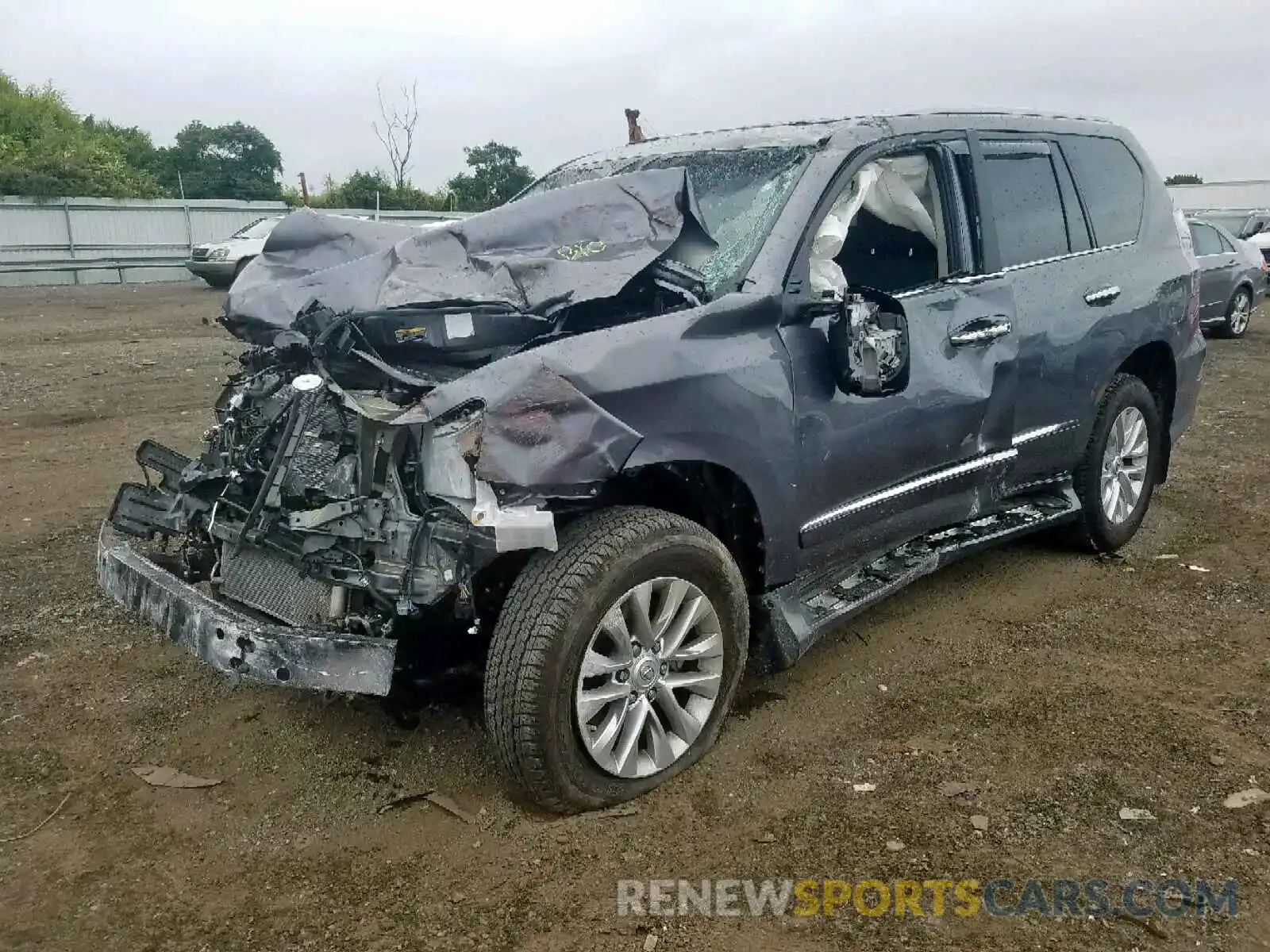 2 Фотография поврежденного автомобиля JTJBM7FX9K5226745 LEXUS GX 2019
