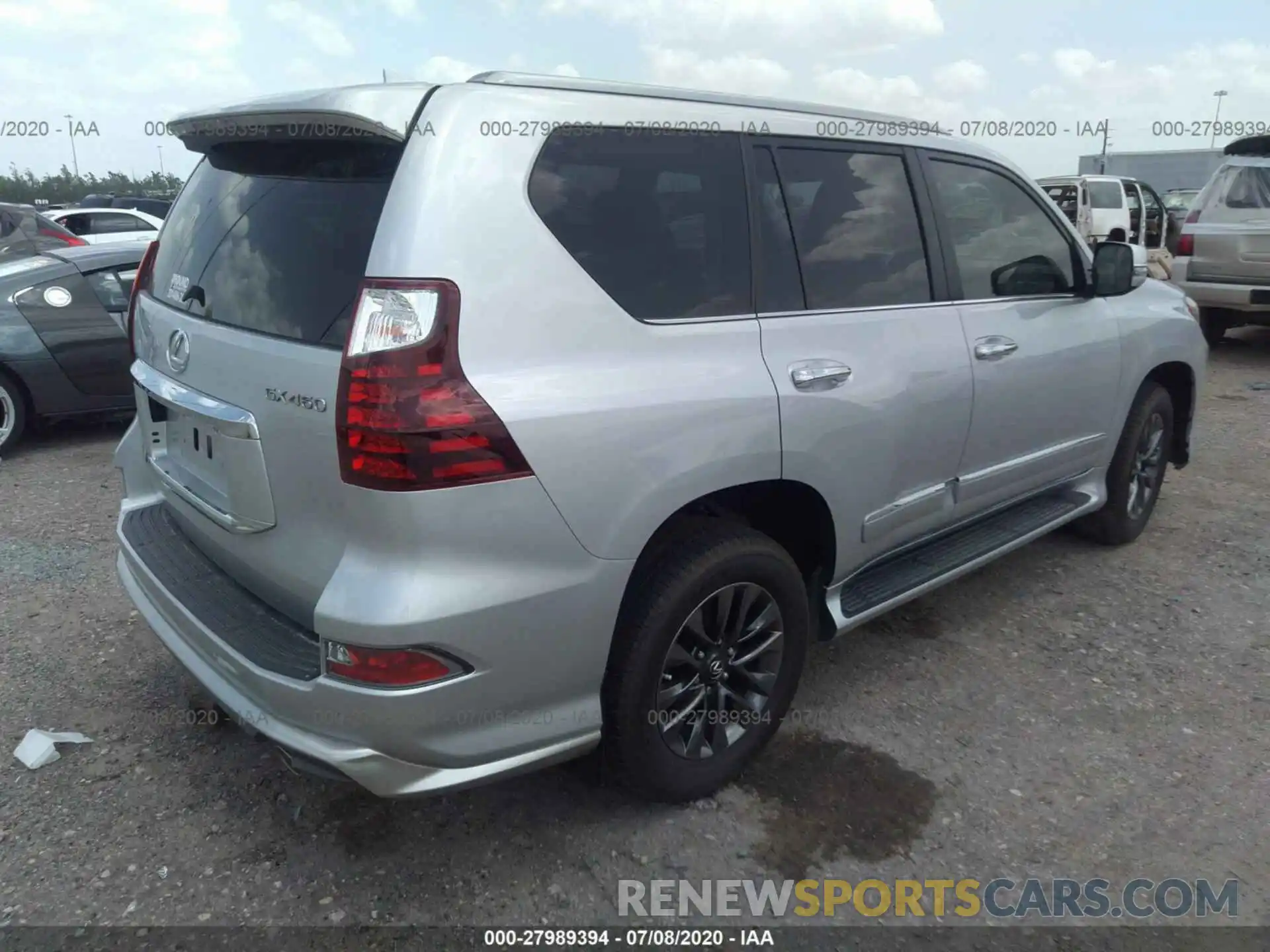 4 Фотография поврежденного автомобиля JTJBM7FX9K5228446 LEXUS GX 2019