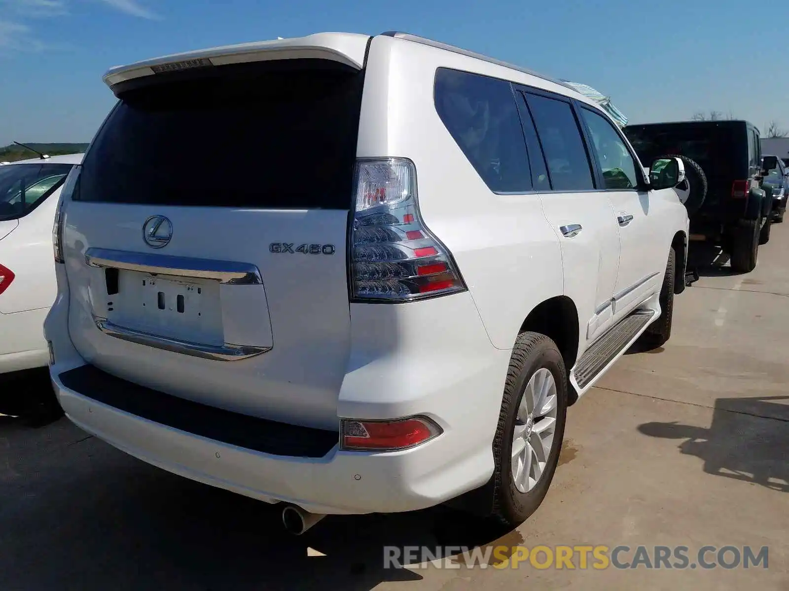 4 Фотография поврежденного автомобиля JTJBM7FX9K5229452 LEXUS GX 2019