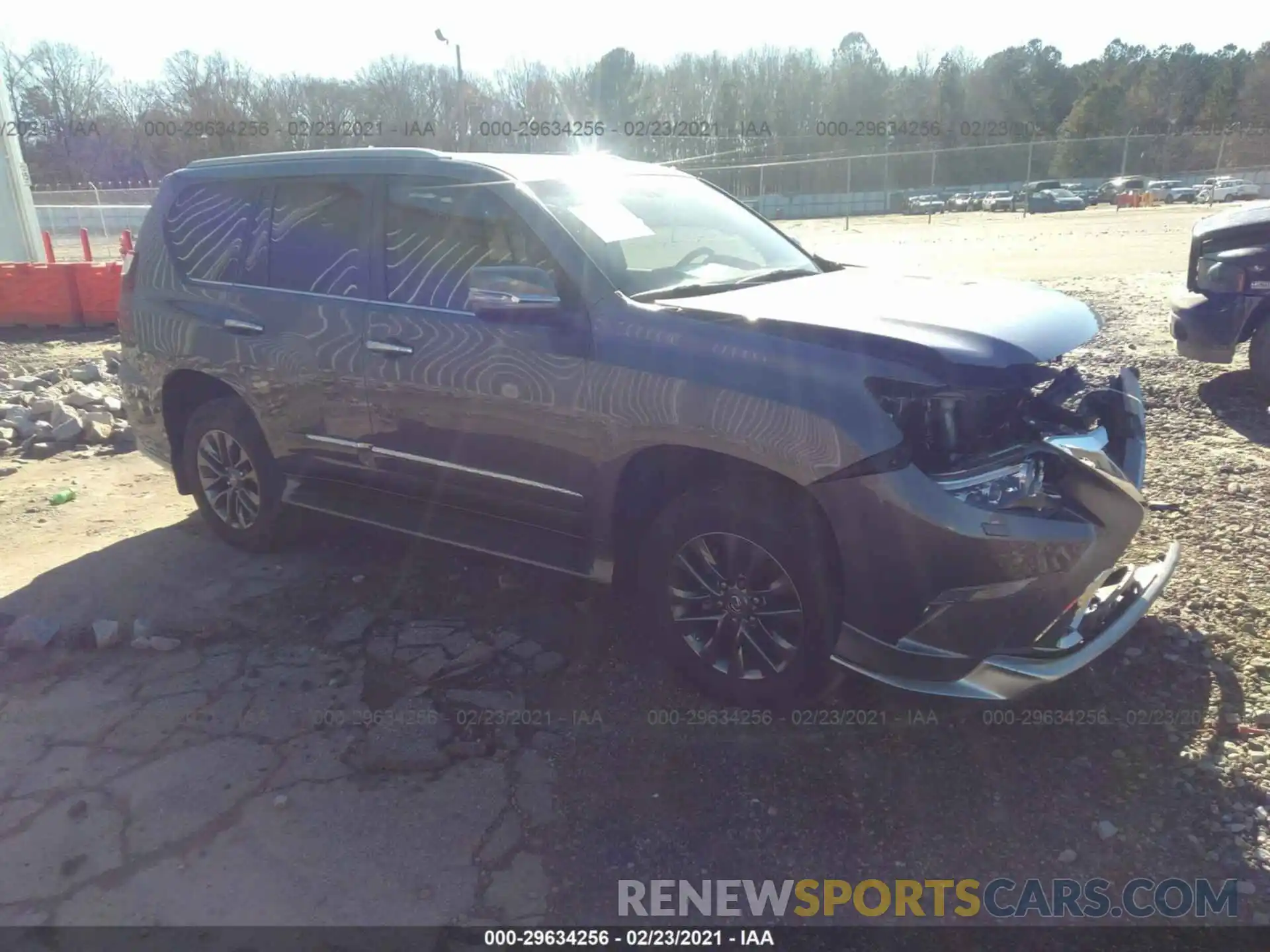 1 Photograph of a damaged car JTJBM7FX9K5231847 LEXUS GX 2019