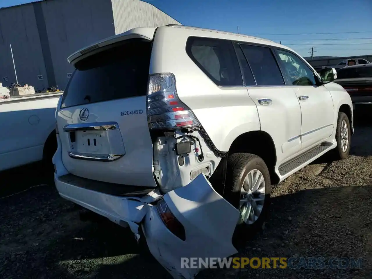 4 Photograph of a damaged car JTJBM7FX9K5232397 LEXUS GX 2019