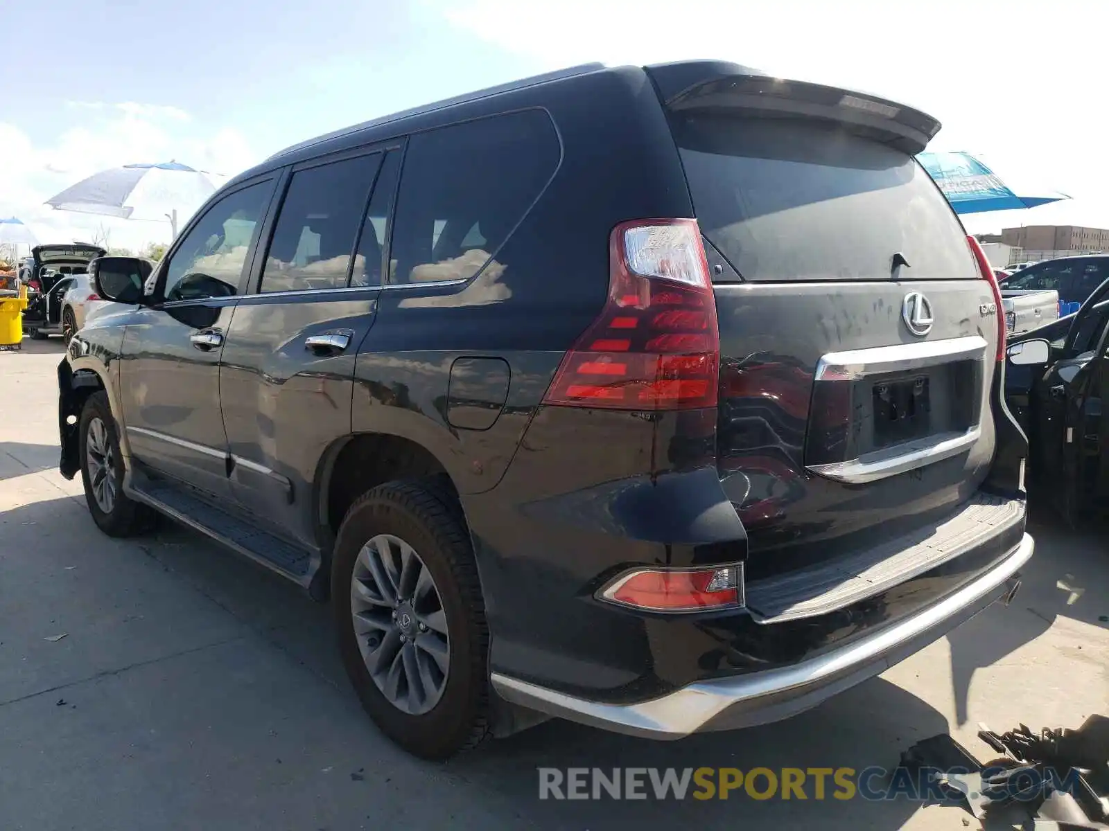 3 Фотография поврежденного автомобиля JTJBM7FX9K5234926 LEXUS GX 2019