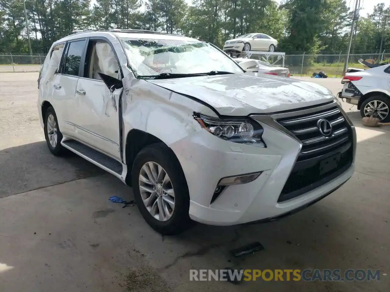 1 Фотография поврежденного автомобиля JTJBM7FX9K5236997 LEXUS GX 2019