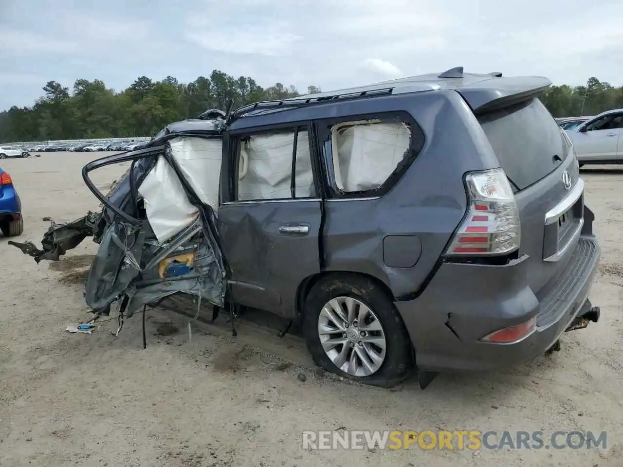 2 Photograph of a damaged car JTJBM7FX9K5238698 LEXUS GX 2019