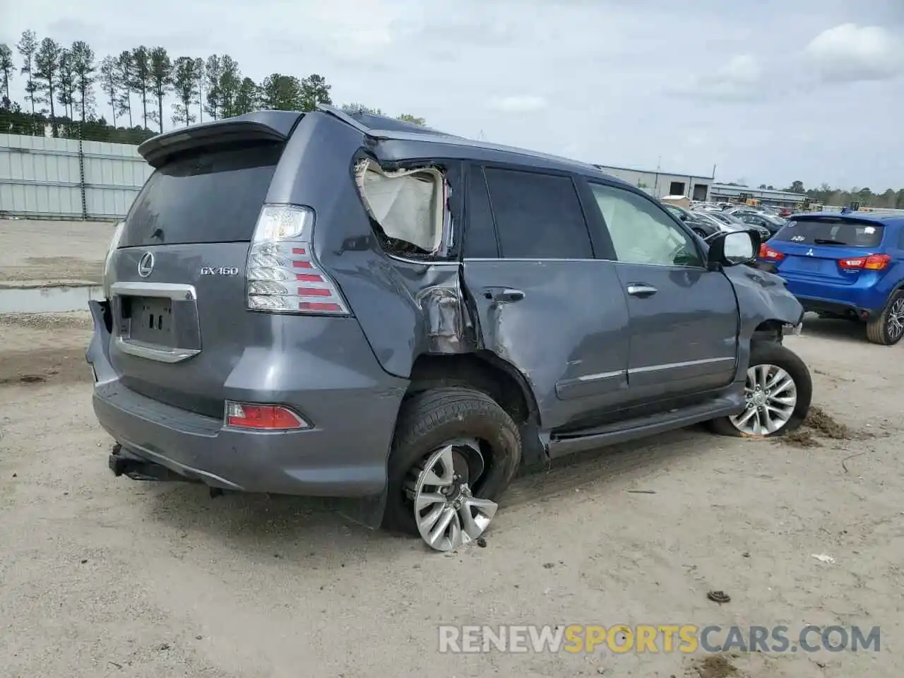 3 Photograph of a damaged car JTJBM7FX9K5238698 LEXUS GX 2019