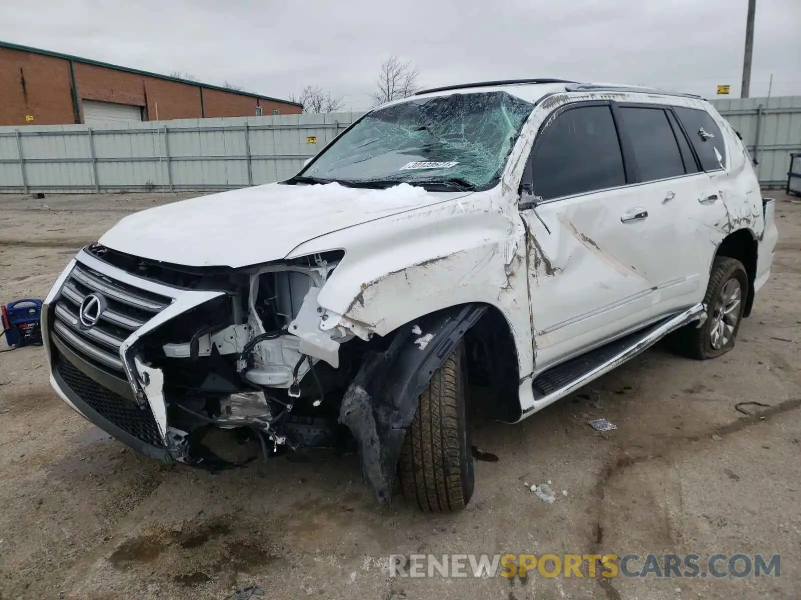 2 Фотография поврежденного автомобиля JTJBM7FX9K5239088 LEXUS GX 2019