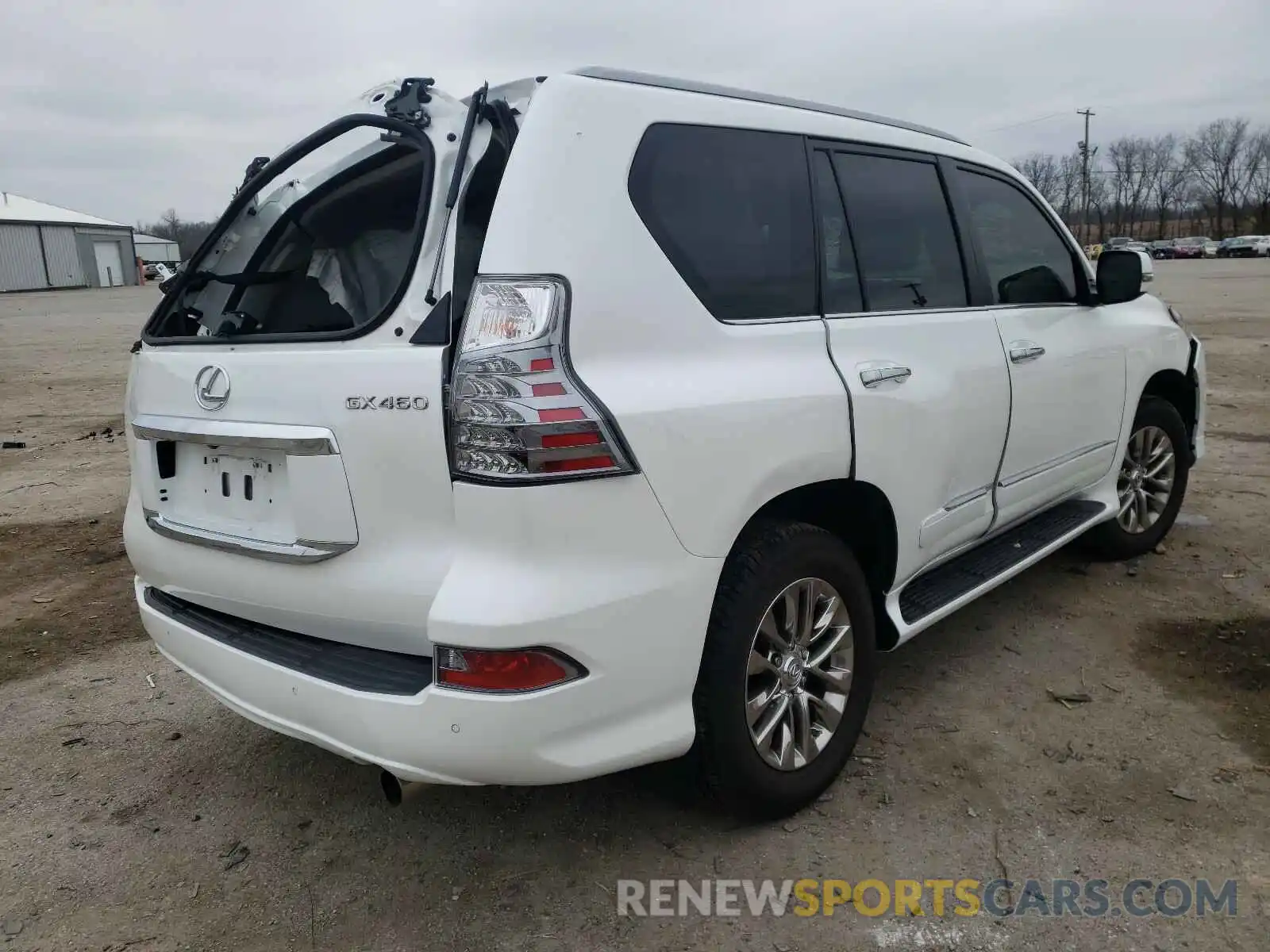 4 Фотография поврежденного автомобиля JTJBM7FX9K5239088 LEXUS GX 2019