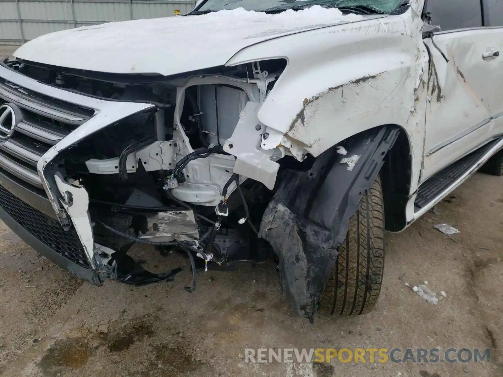 9 Фотография поврежденного автомобиля JTJBM7FX9K5239088 LEXUS GX 2019