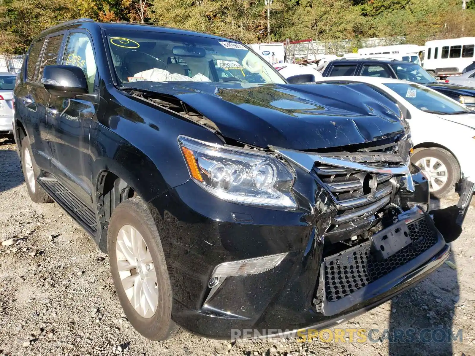 1 Photograph of a damaged car JTJBM7FXXK5210991 LEXUS GX 2019