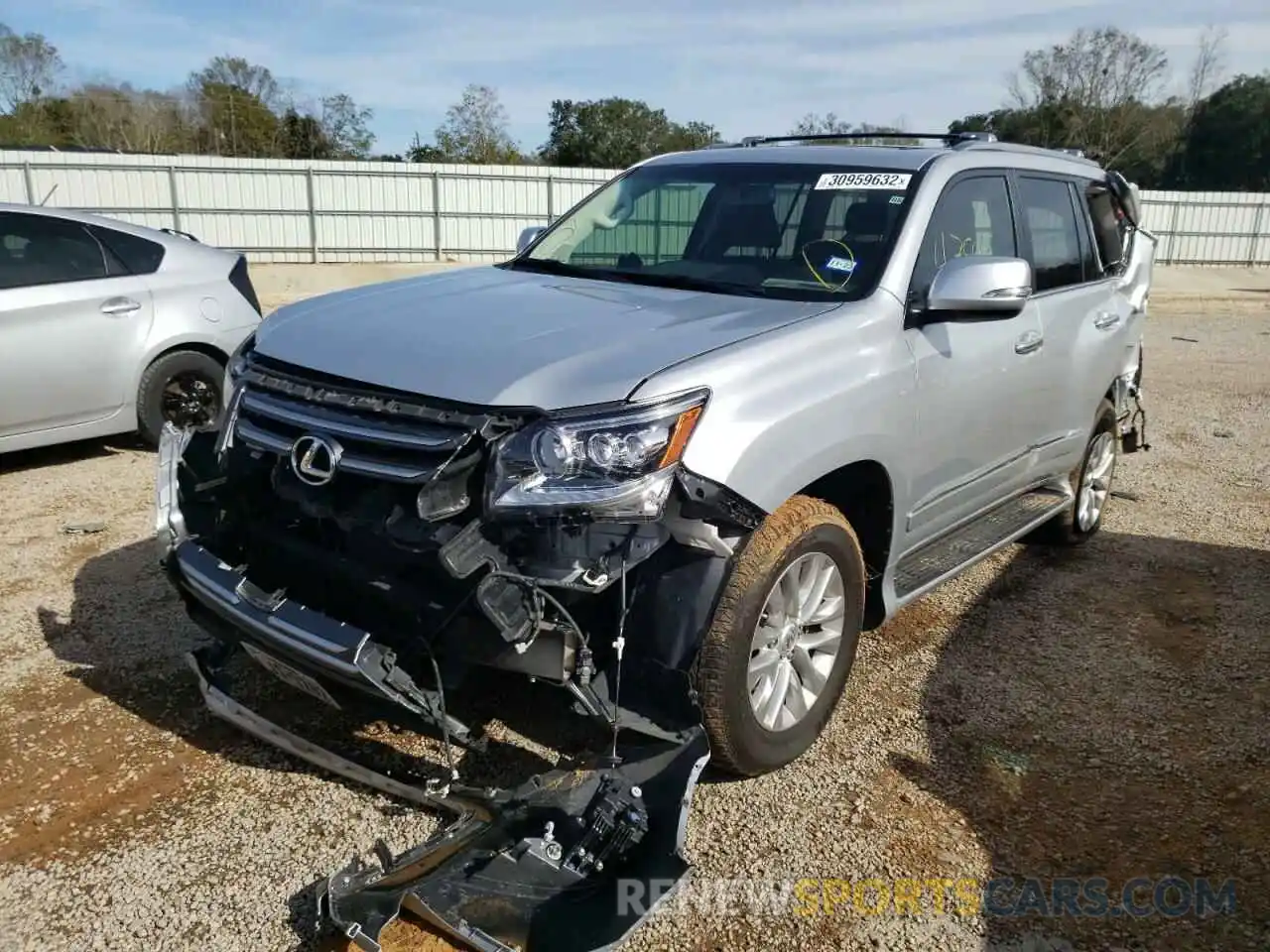 2 Photograph of a damaged car JTJBM7FXXK5214815 LEXUS GX 2019