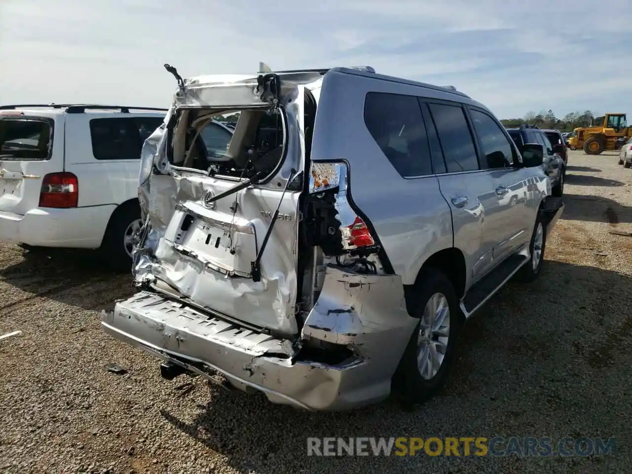 4 Photograph of a damaged car JTJBM7FXXK5214815 LEXUS GX 2019