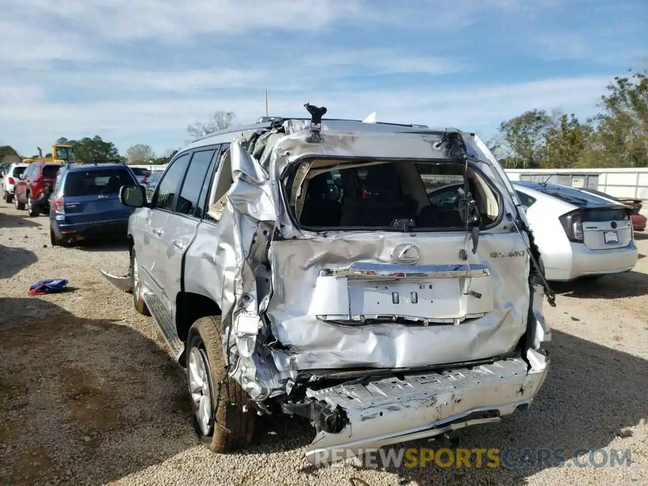 9 Photograph of a damaged car JTJBM7FXXK5214815 LEXUS GX 2019