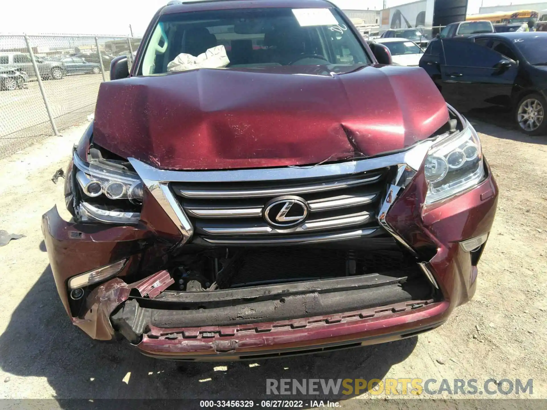 6 Photograph of a damaged car JTJBM7FXXK5217486 LEXUS GX 2019