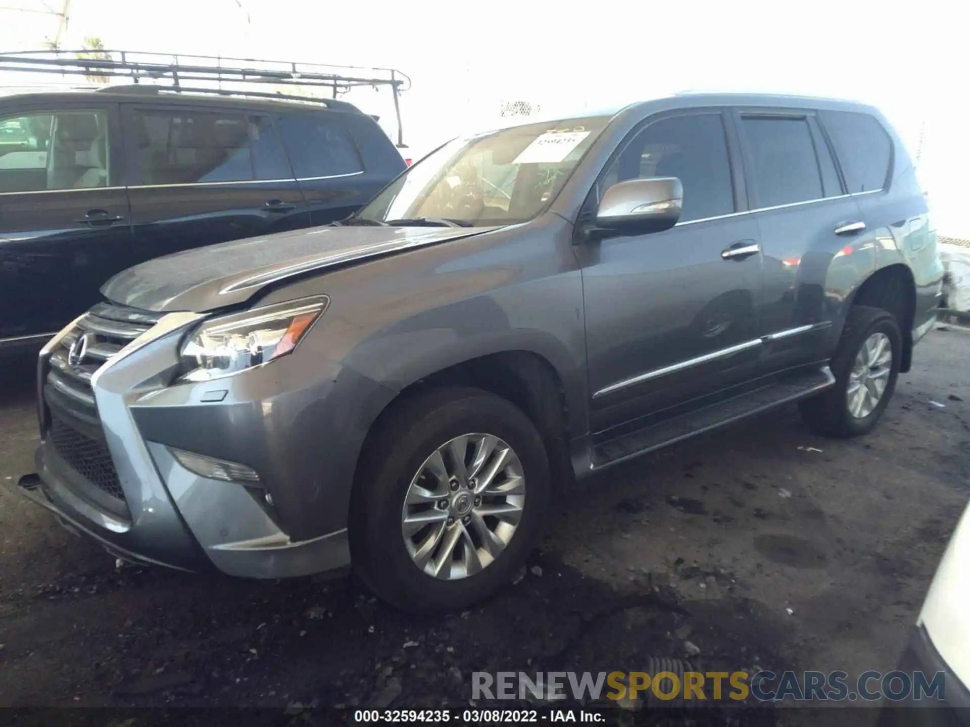 2 Фотография поврежденного автомобиля JTJBM7FXXK5217696 LEXUS GX 2019