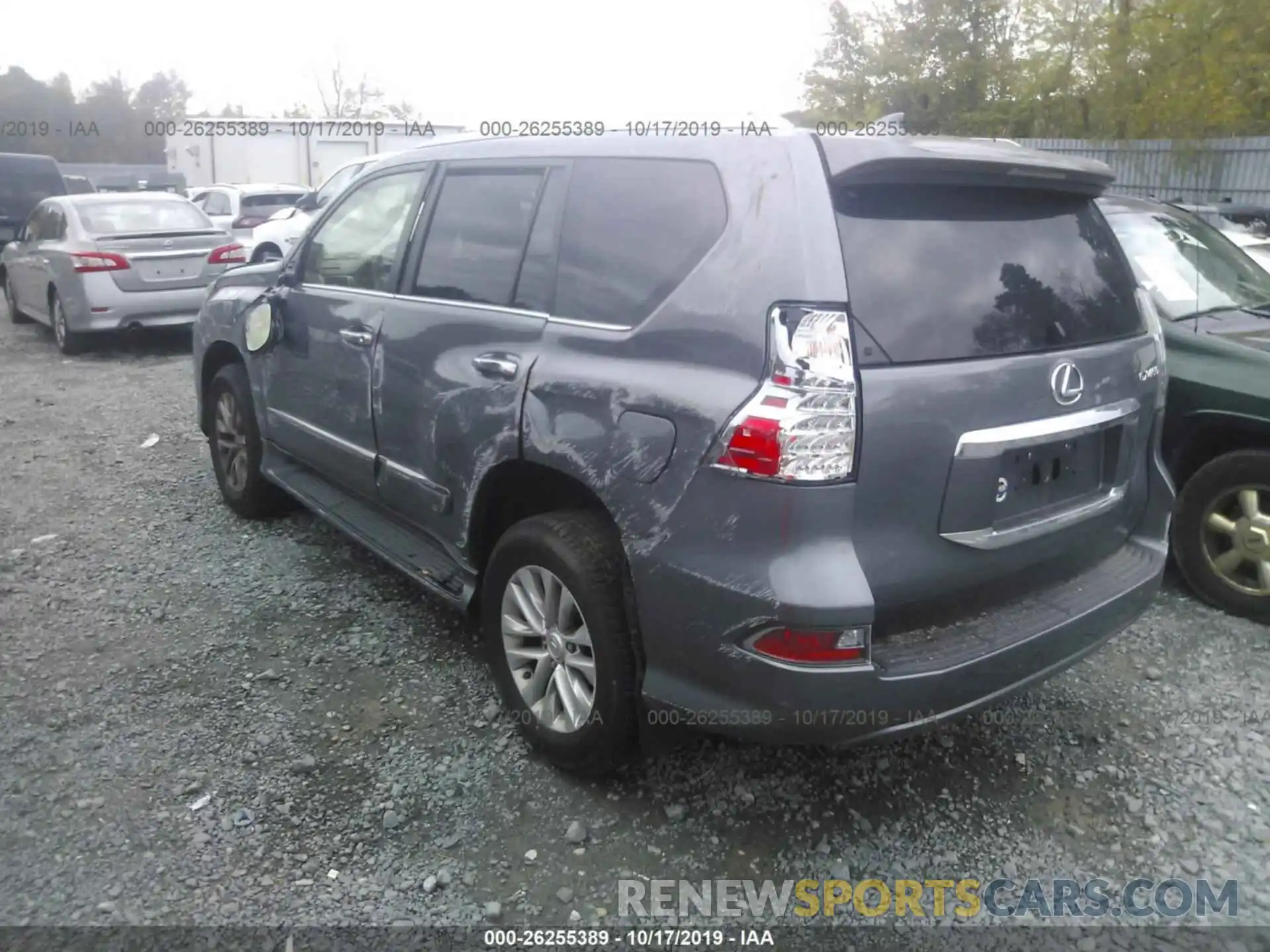 3 Фотография поврежденного автомобиля JTJBM7FXXK5218962 LEXUS GX 2019