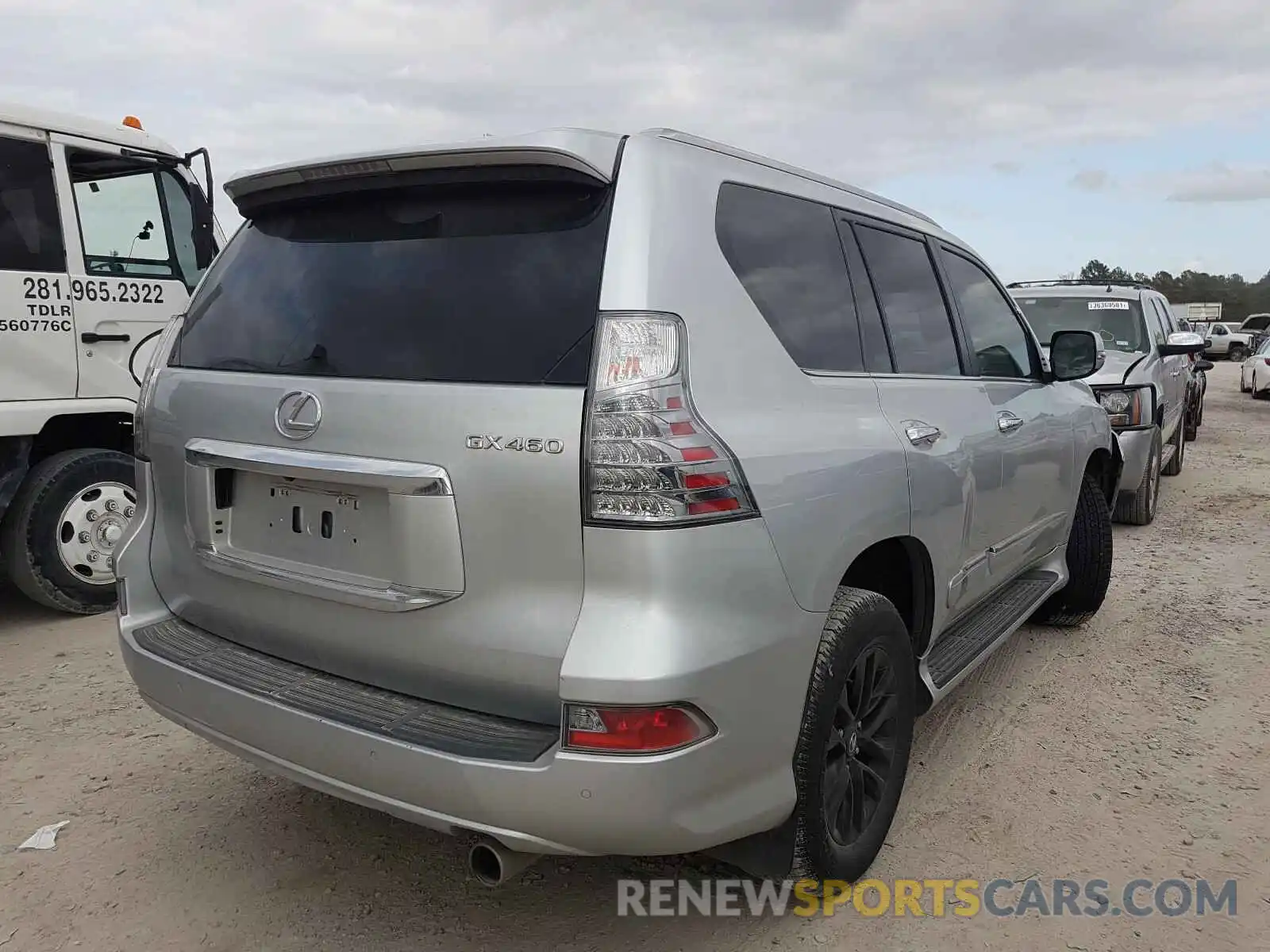 4 Фотография поврежденного автомобиля JTJBM7FXXK5220307 LEXUS GX 2019