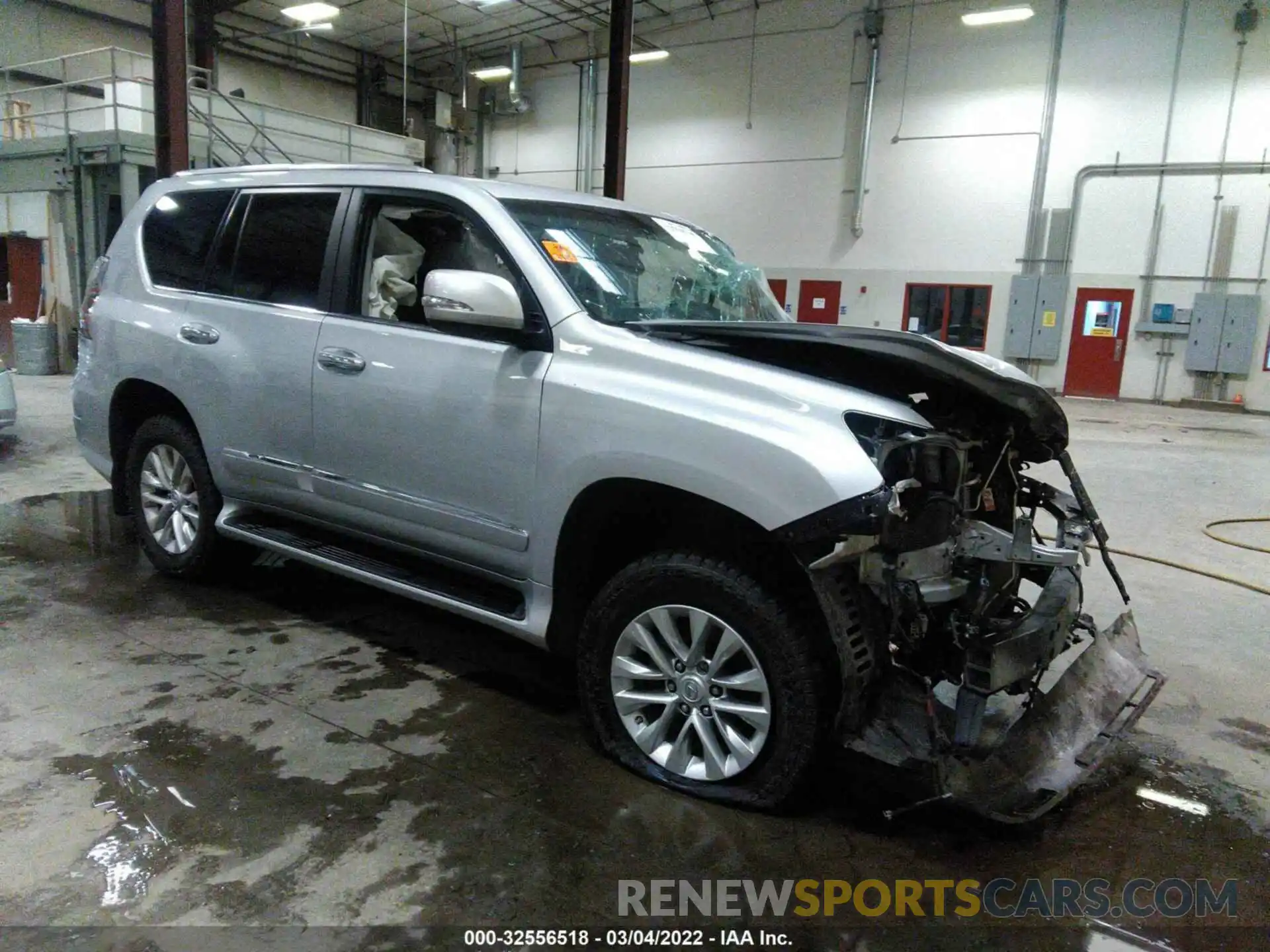 1 Photograph of a damaged car JTJBM7FXXK5221425 LEXUS GX 2019