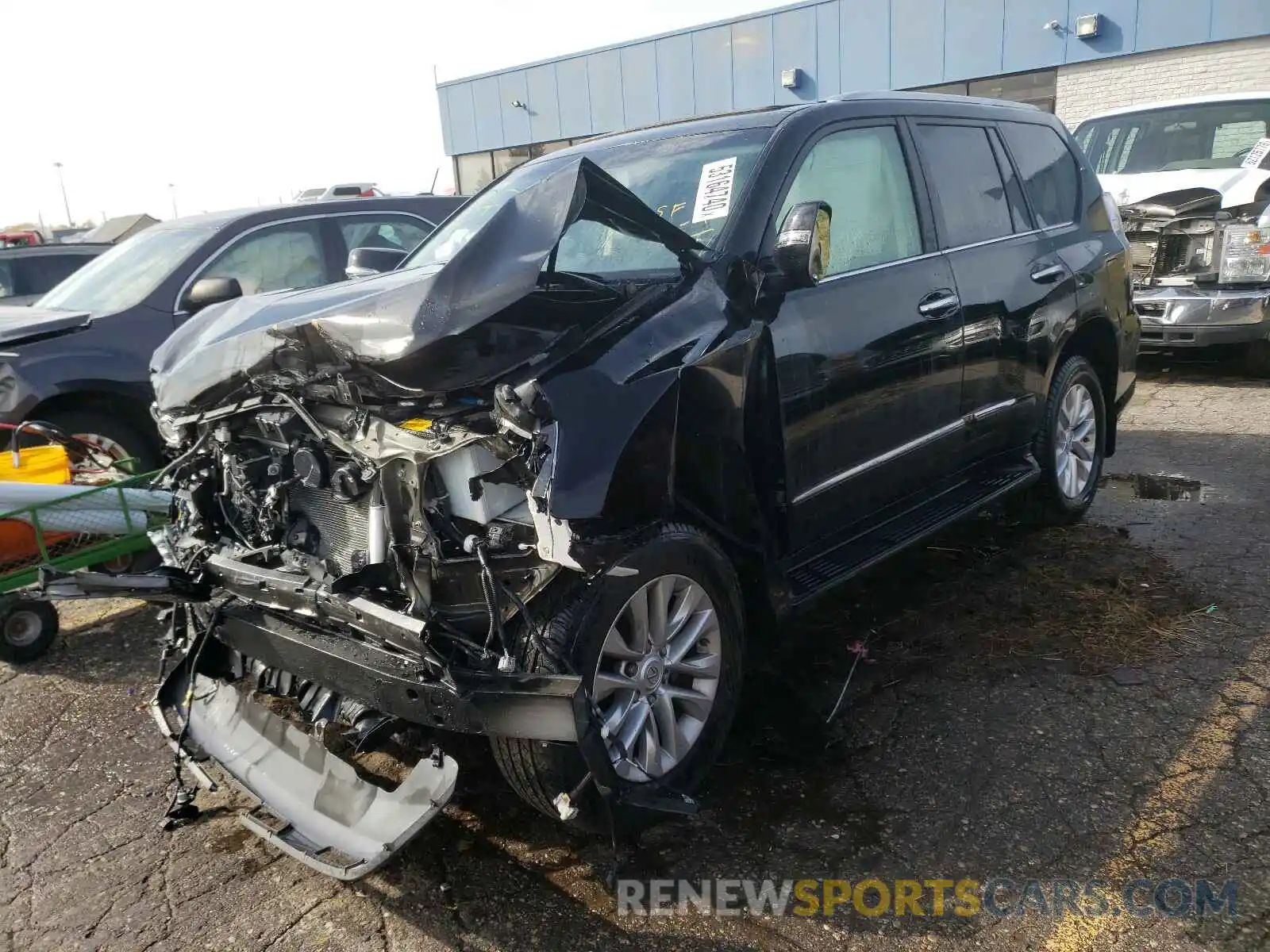 2 Photograph of a damaged car JTJBM7FXXK5222638 LEXUS GX 2019