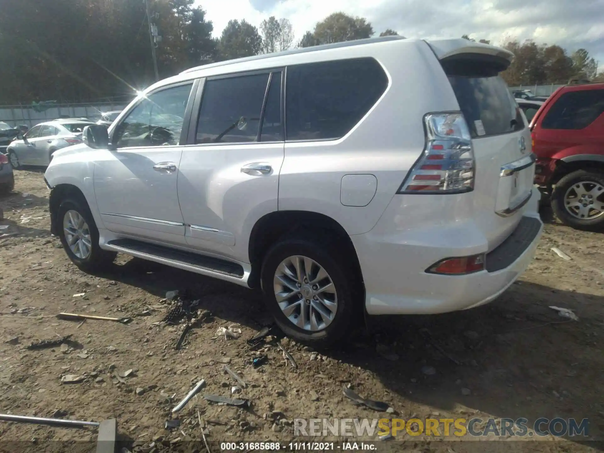 3 Photograph of a damaged car JTJBM7FXXK5224745 LEXUS GX 2019