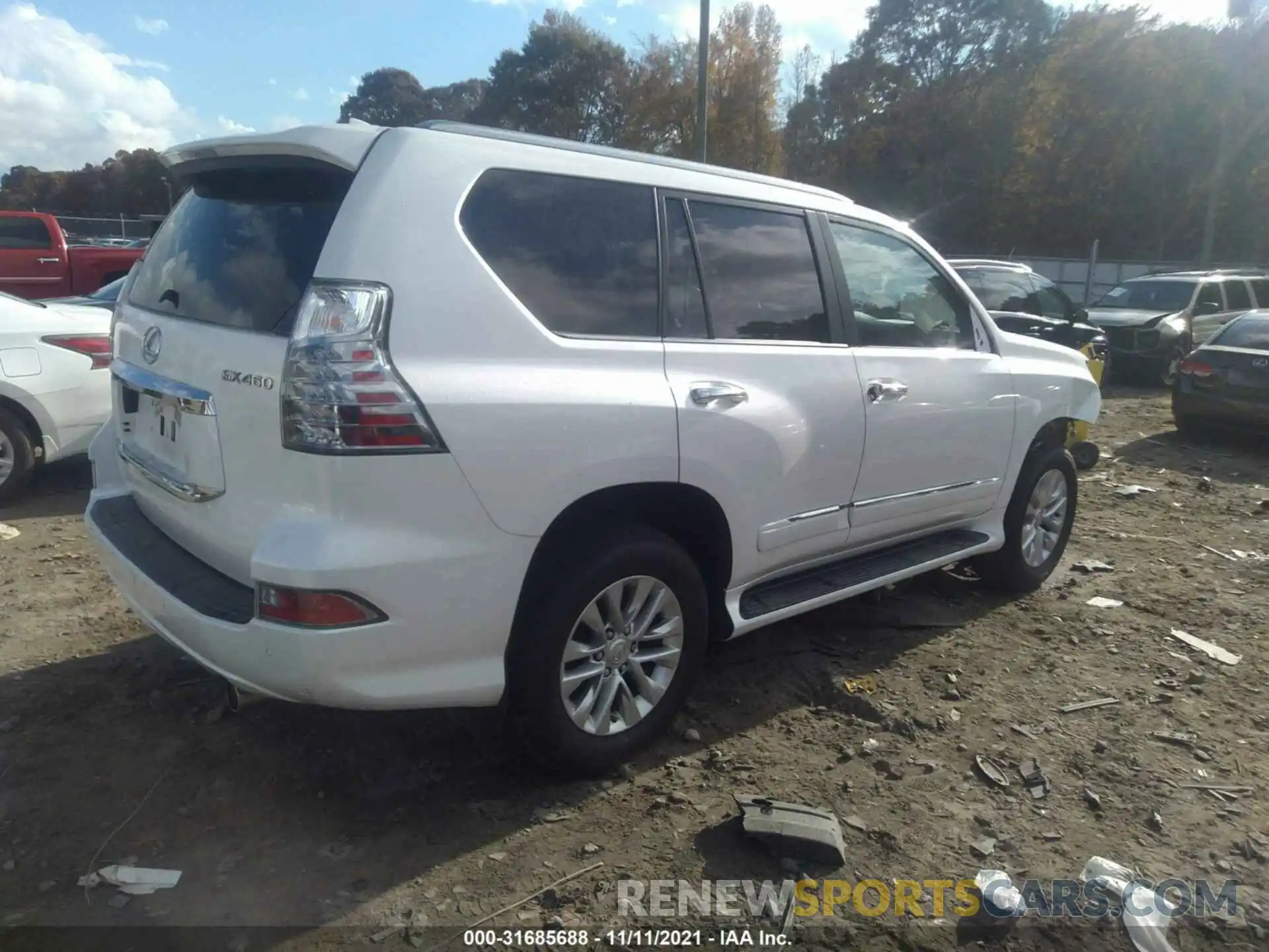 4 Фотография поврежденного автомобиля JTJBM7FXXK5224745 LEXUS GX 2019